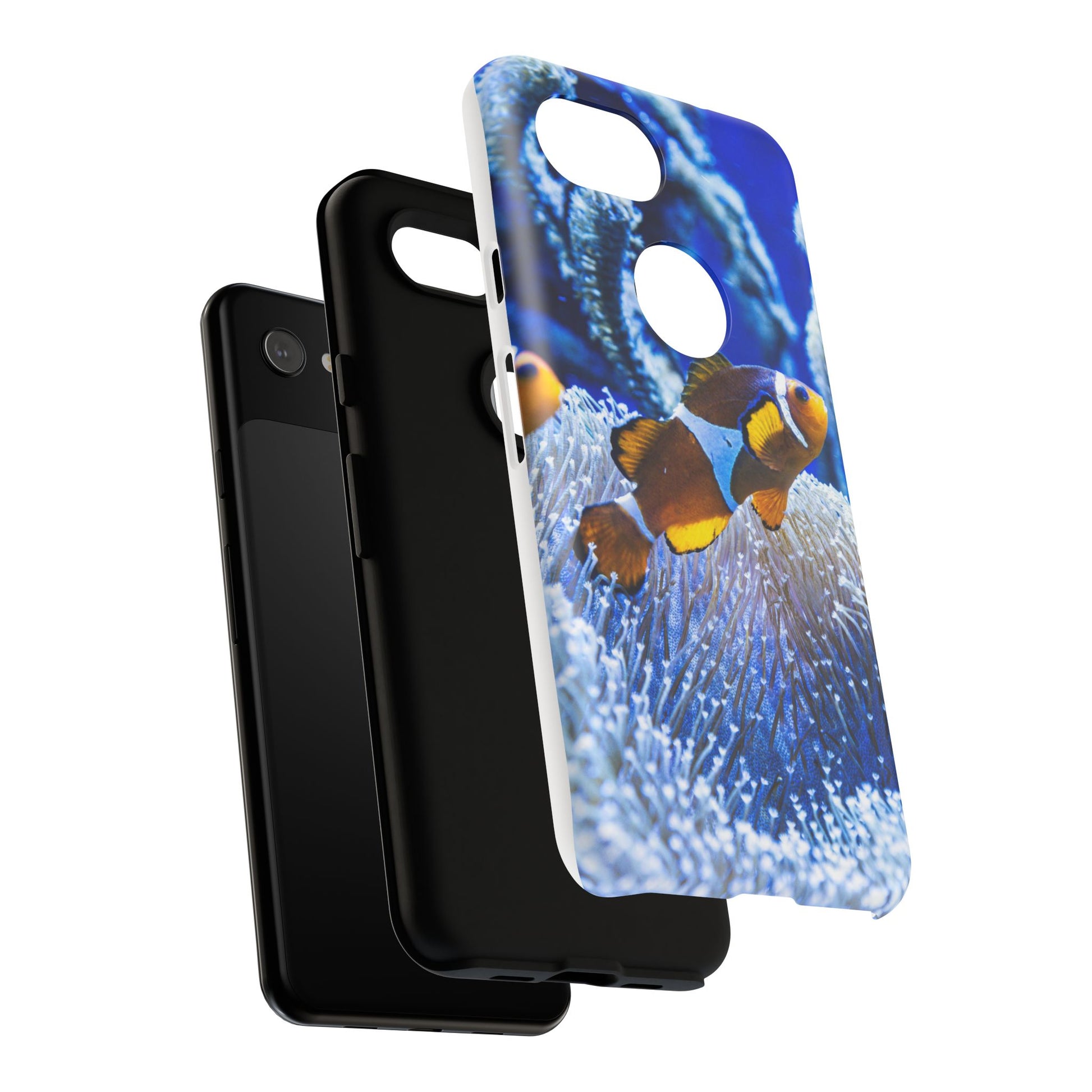 Colorful Marine Life Phone Case, Fish Case, Ocean Lover Gift, Underwater Art, Unique Phone Cover, Tough Phone Protector - FORMO