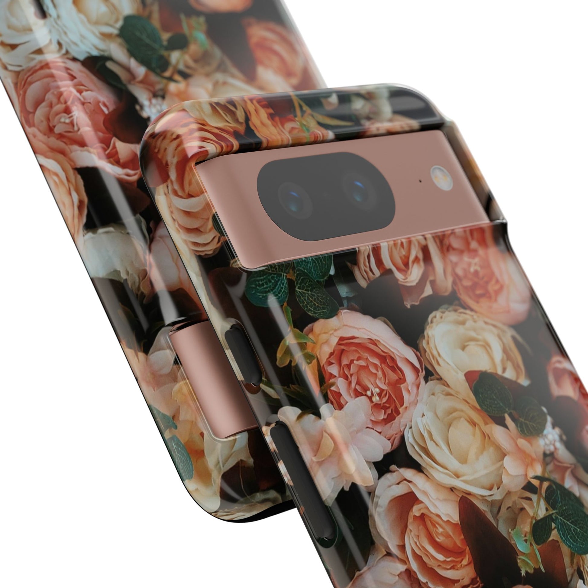 Floral Phone Case - Tough Cases, Rose Design, Floral Protection, Gift for Her, Cute Mobile Cover, Eco-Friendly Case - FORMO