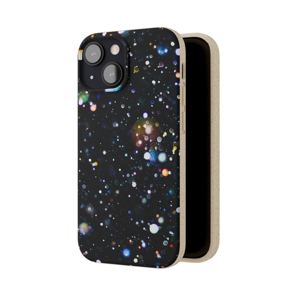 Eco-Friendly Phone Cases, Galaxy Print Biodegradable Cases, Sustainable Phone Accessories, Green Gifts for Her, Space Lover Gift - FORMO