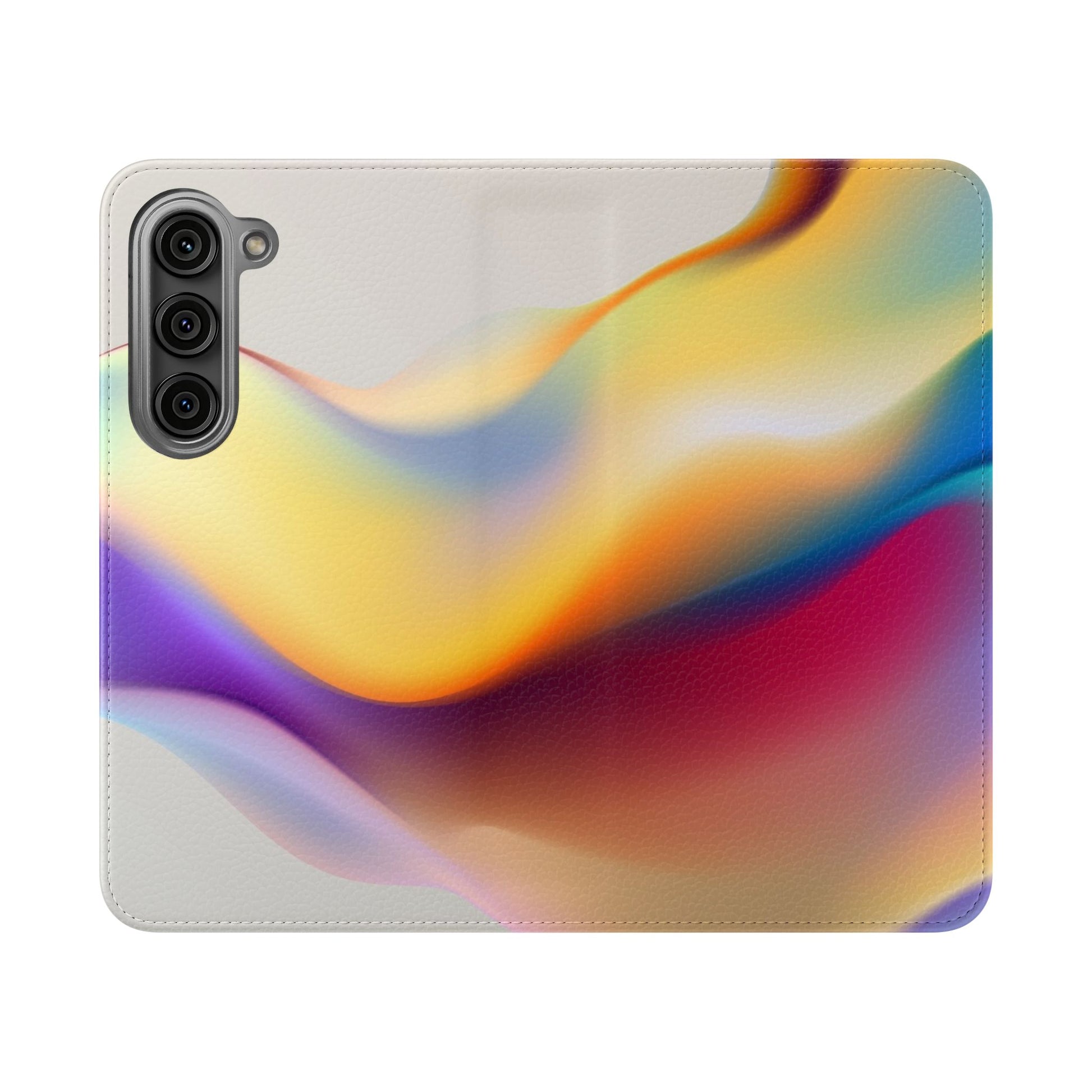 Abstract Gradient Wave Phone Wallet Case (iPhone & Samsung Compatible) - FORMO