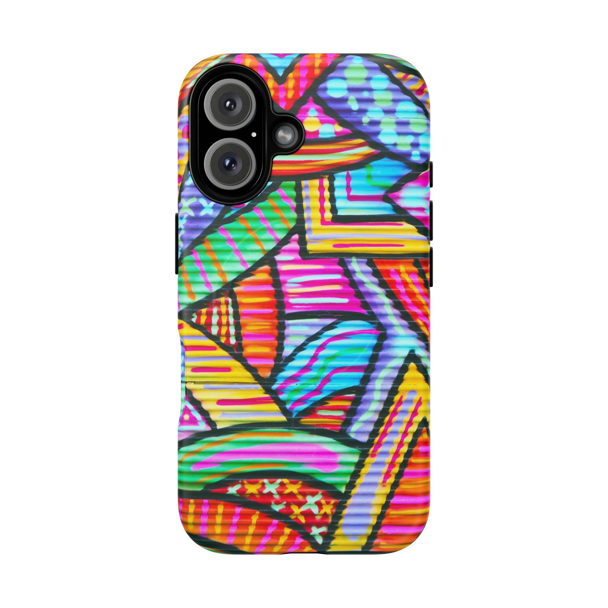 Vibrant Tough Magnetic Phone Case, Colorful Phone Cover, Artistic Mobile Protection, Unique Gift for Tech Lovers, Phone Accessories - FORMO
