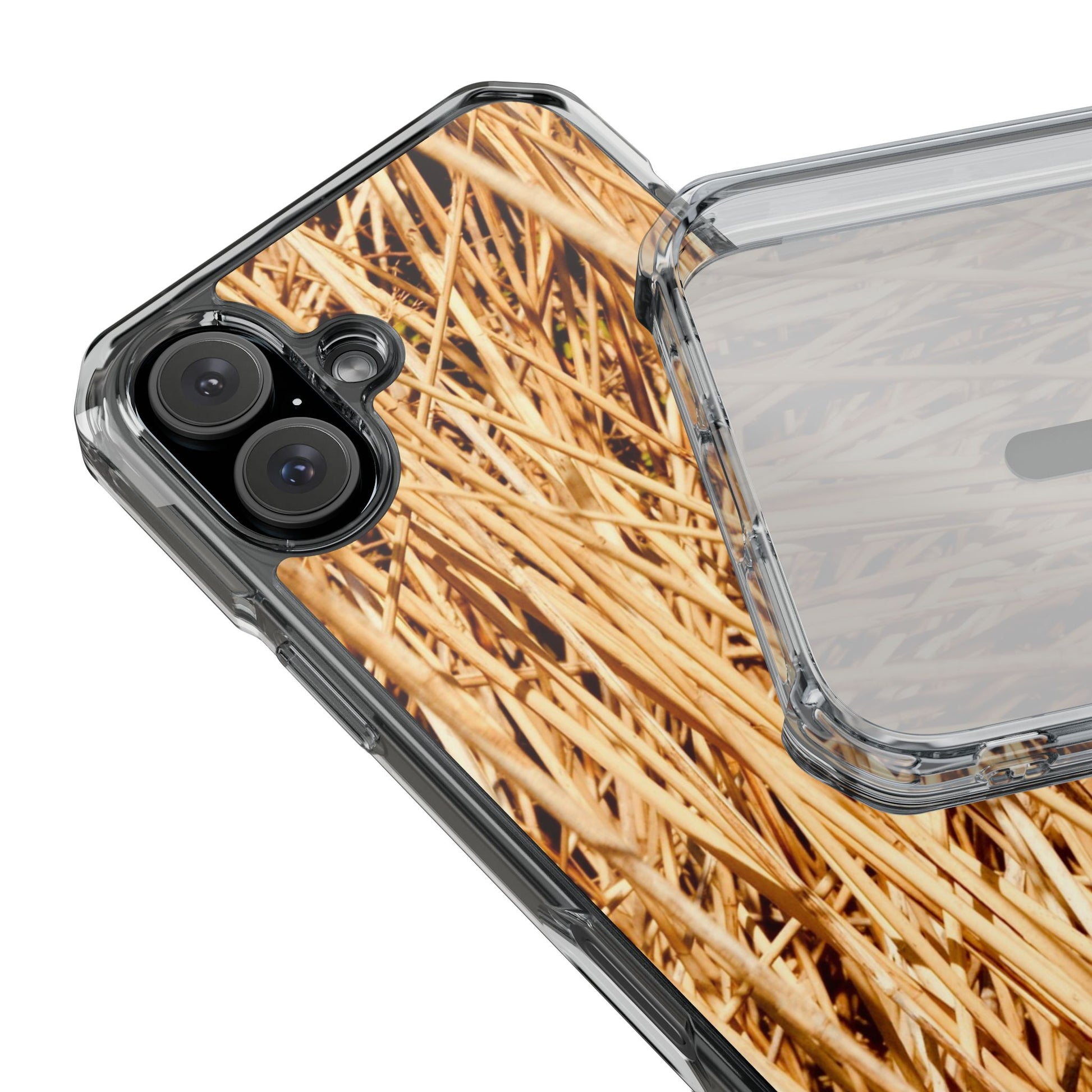 Magnetic Clear Impact Phone Cases for Nature Lovers, Durable Phone Cover, Unique Gift, Eco-Friendly Case, Seasonal Style - FORMO