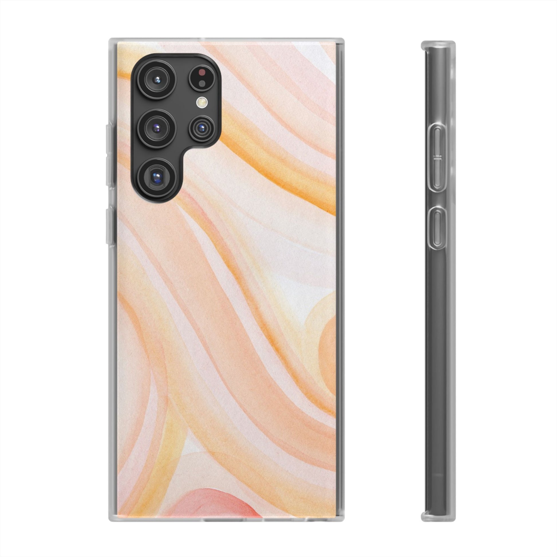 Aesthetic Phone Case, Soft Pastel Flexible Cover, Trendy Mobile Accessories, Gift for Her, Cute Phone Protection - FORMO