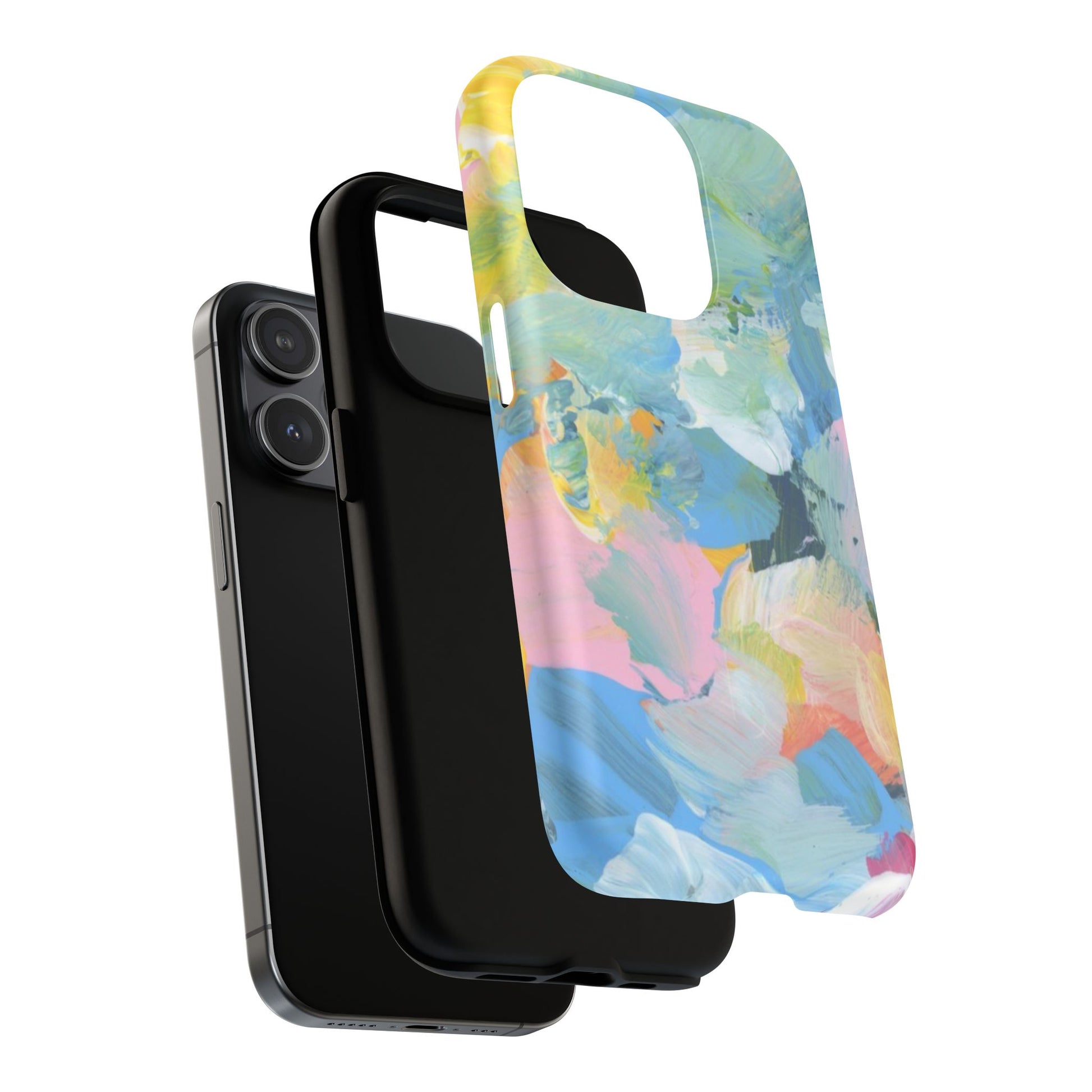 Colorful Tough Magnetic Phone Case, Vibrant Phone Protection, Unique Gift for Her, Modern Design, Holiday Gift Idea - FORMO