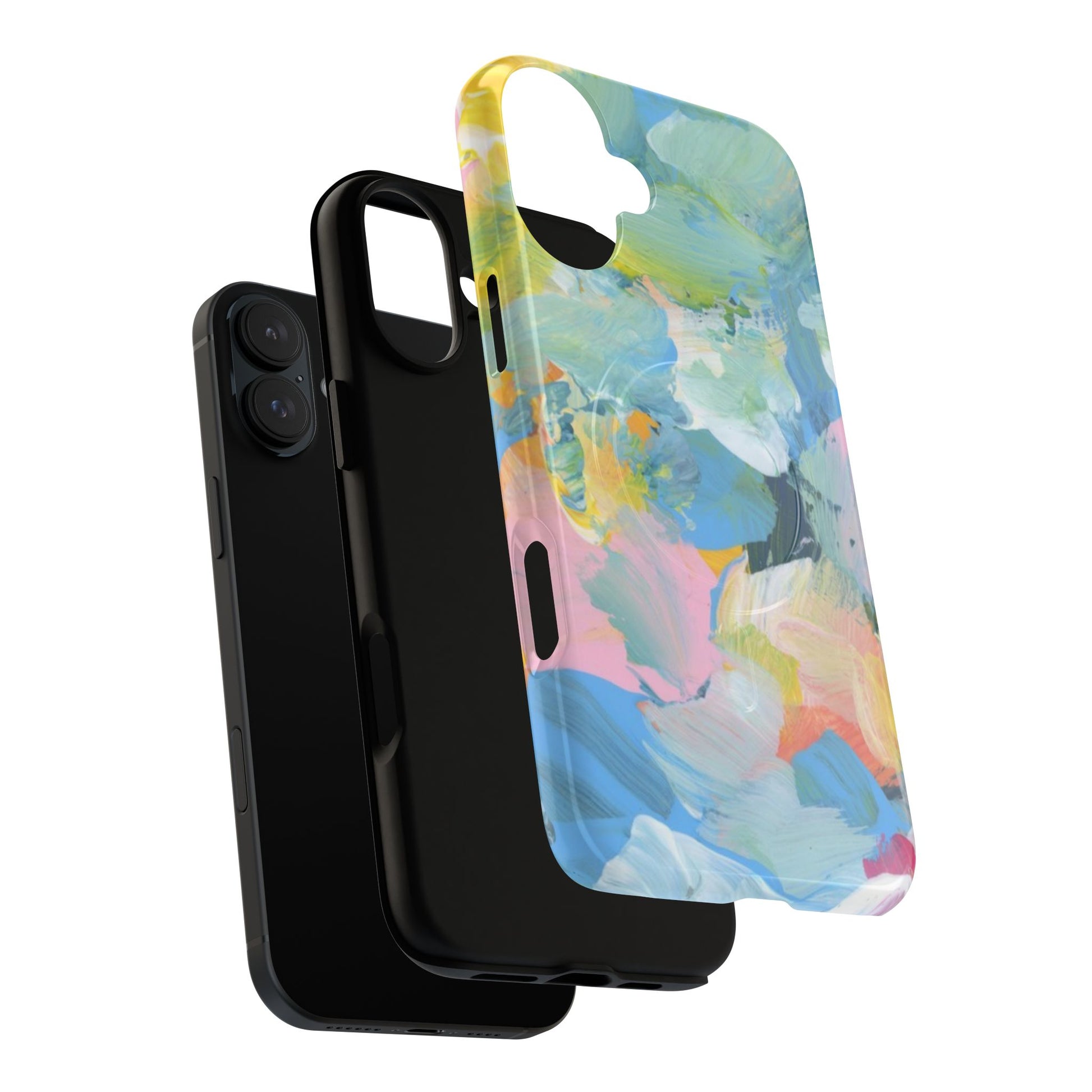 Colorful Tough Magnetic Phone Case, Vibrant Phone Protection, Unique Gift for Her, Modern Design, Holiday Gift Idea - FORMO