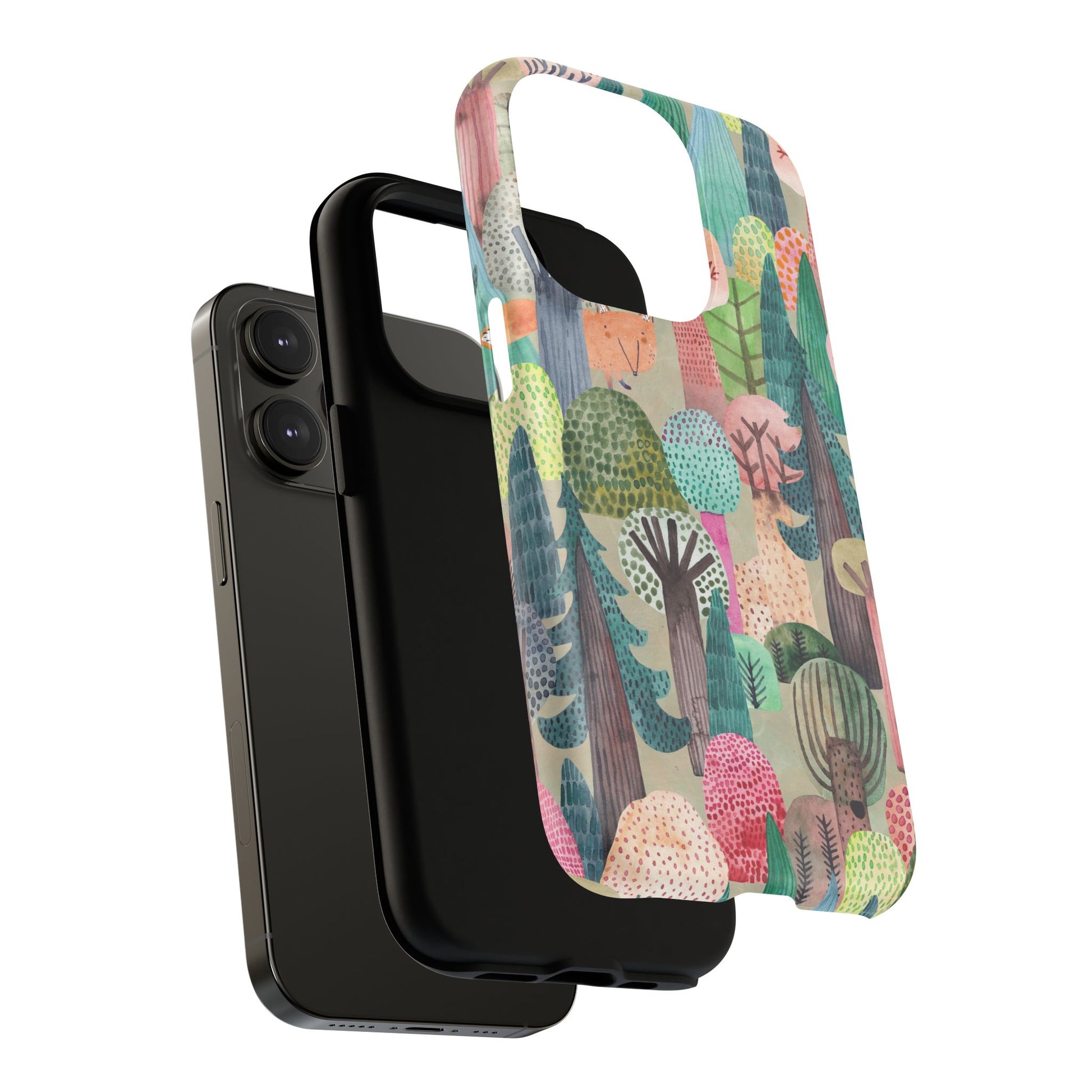 Whimsical Forest Tough Magnetic Phone Case (iPhone Compatible) - FORMO
