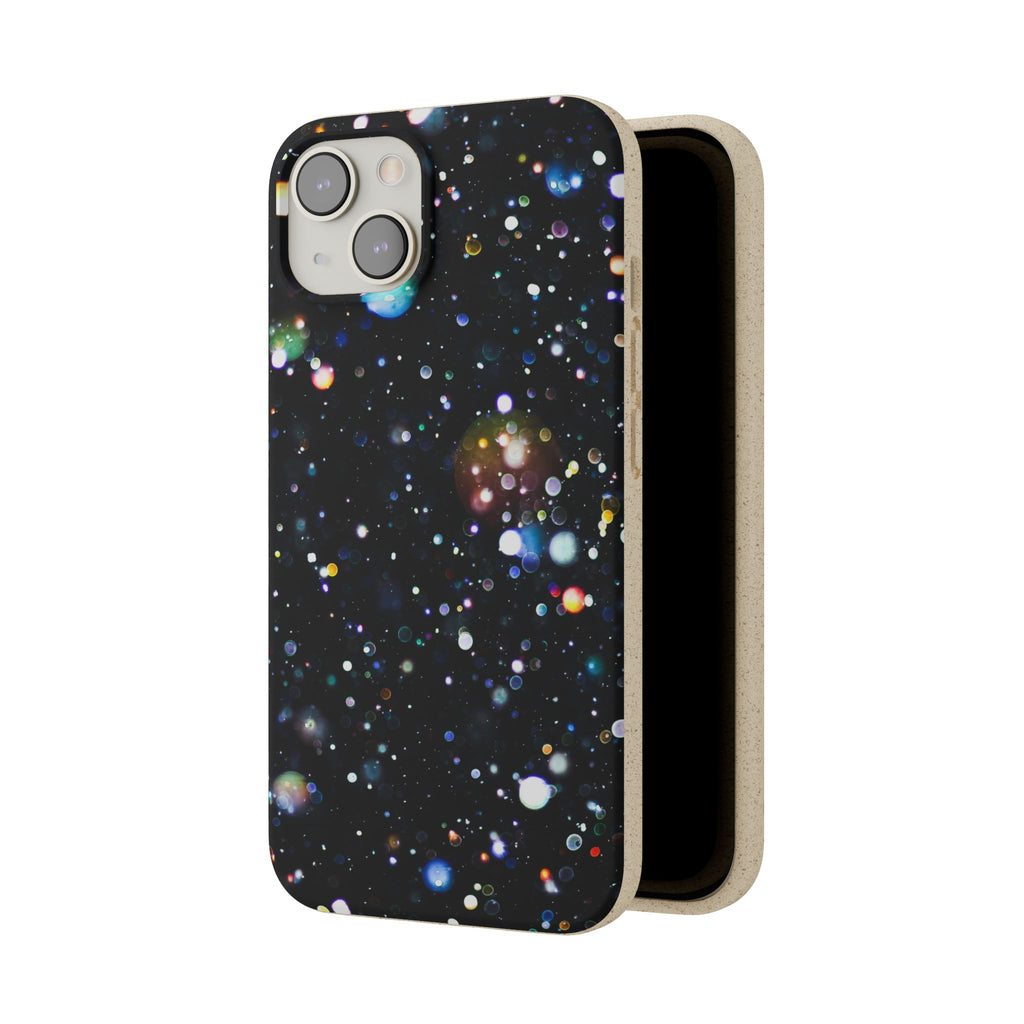 Eco-Friendly Phone Cases, Galaxy Print Biodegradable Cases, Sustainable Phone Accessories, Green Gifts for Her, Space Lover Gift - FORMO