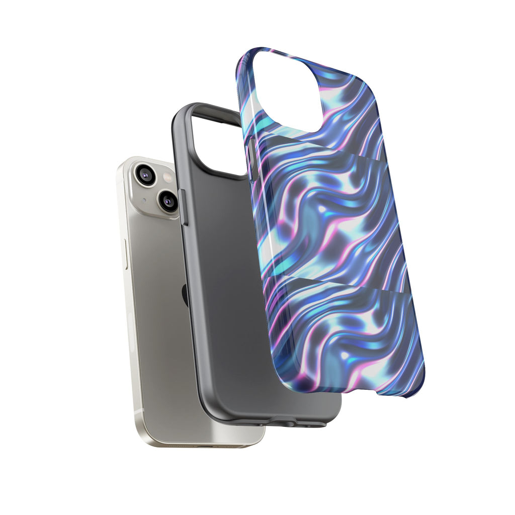 Iridescent Glossy Tough Phone Case (iPhone, Samsung & Google Pixel Compatible) - FORMO