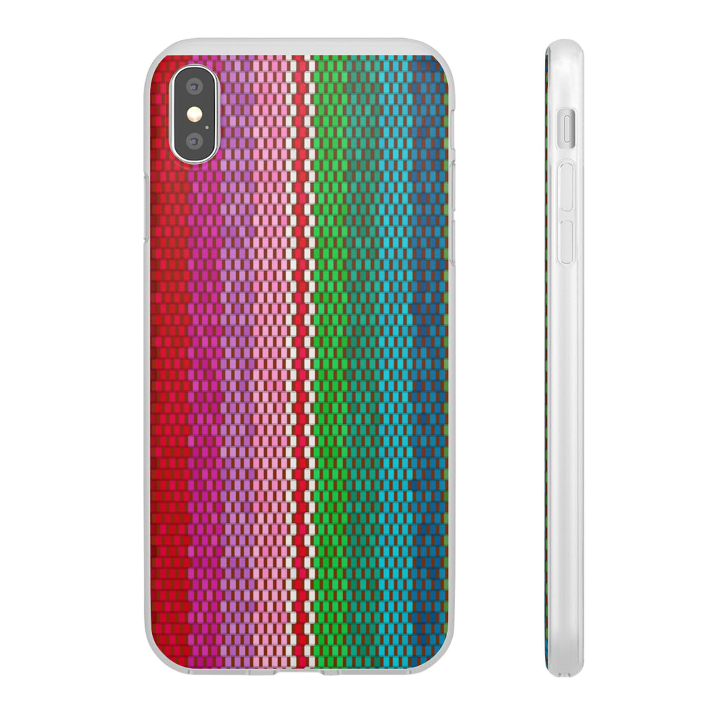 Colorful Striped Flexi Phone Case (iPhone & Samsung Compatible) - FORMO