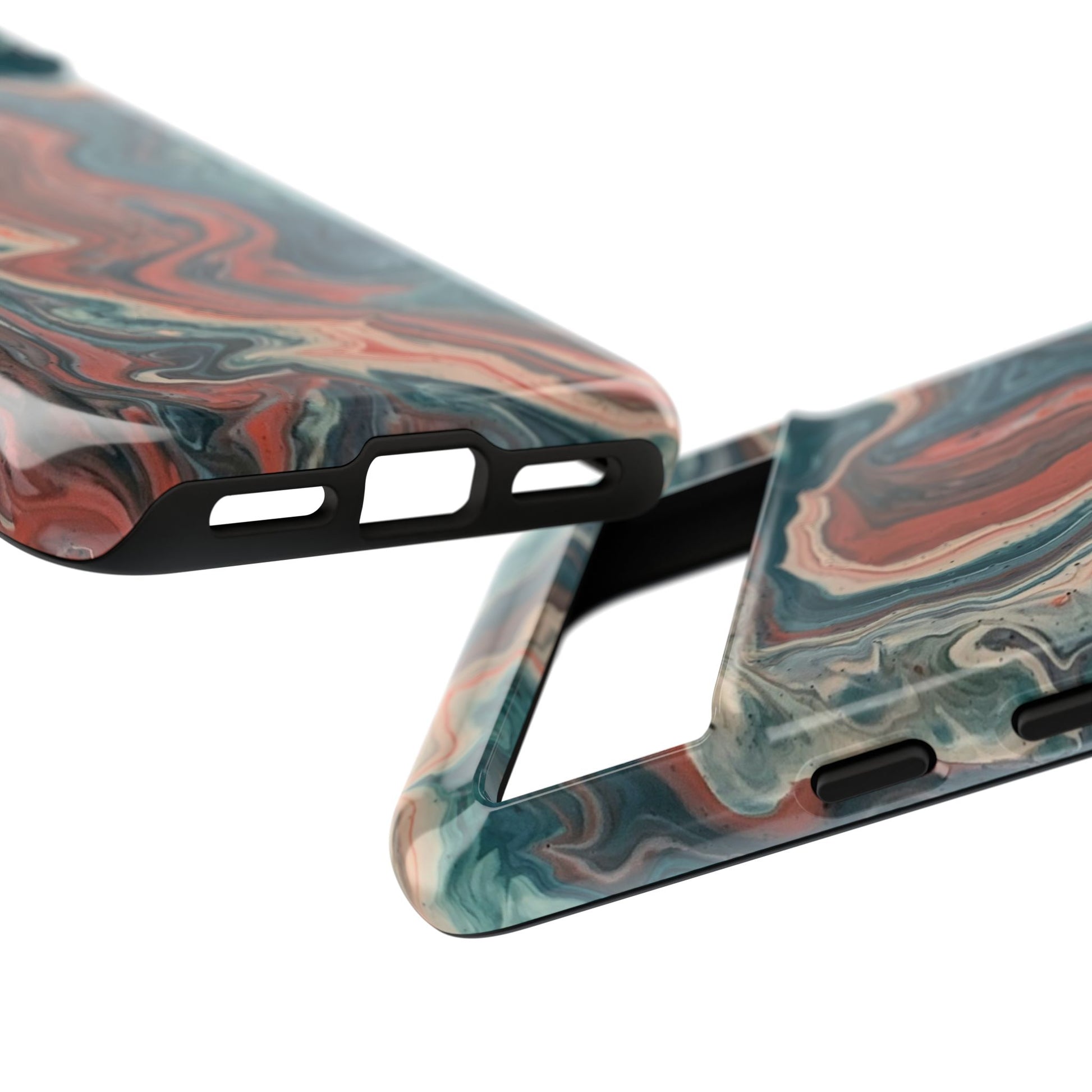 Artistic Phone Case, Tough Cases for Stylish Protection, Marble Design, Trendy Gift for Phone Lovers, Unique Cell Phone Accessory - FORMO