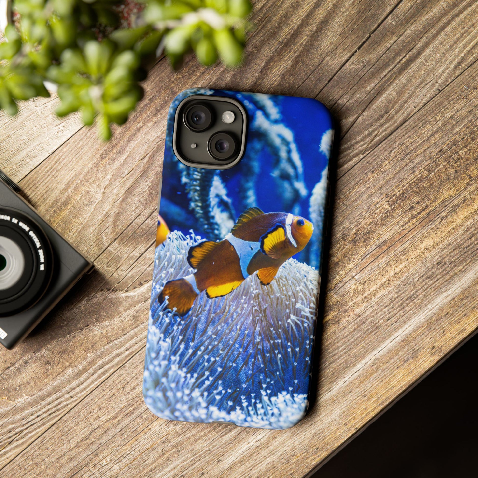 Colorful Marine Life Phone Case, Fish Case, Ocean Lover Gift, Underwater Art, Unique Phone Cover, Tough Phone Protector - FORMO