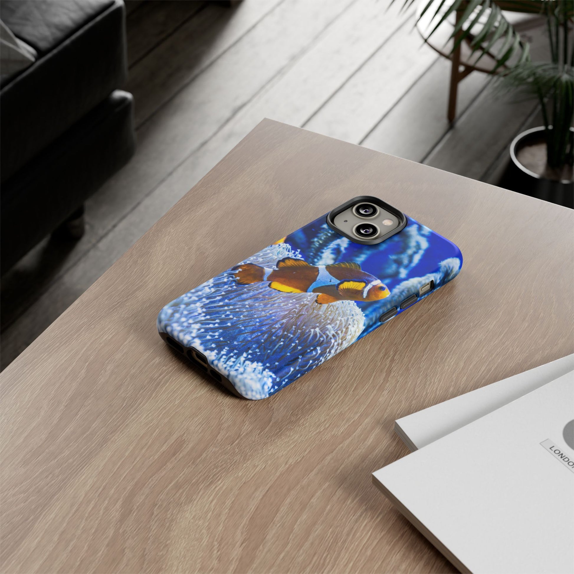 Colorful Marine Life Phone Case, Fish Case, Ocean Lover Gift, Underwater Art, Unique Phone Cover, Tough Phone Protector - FORMO