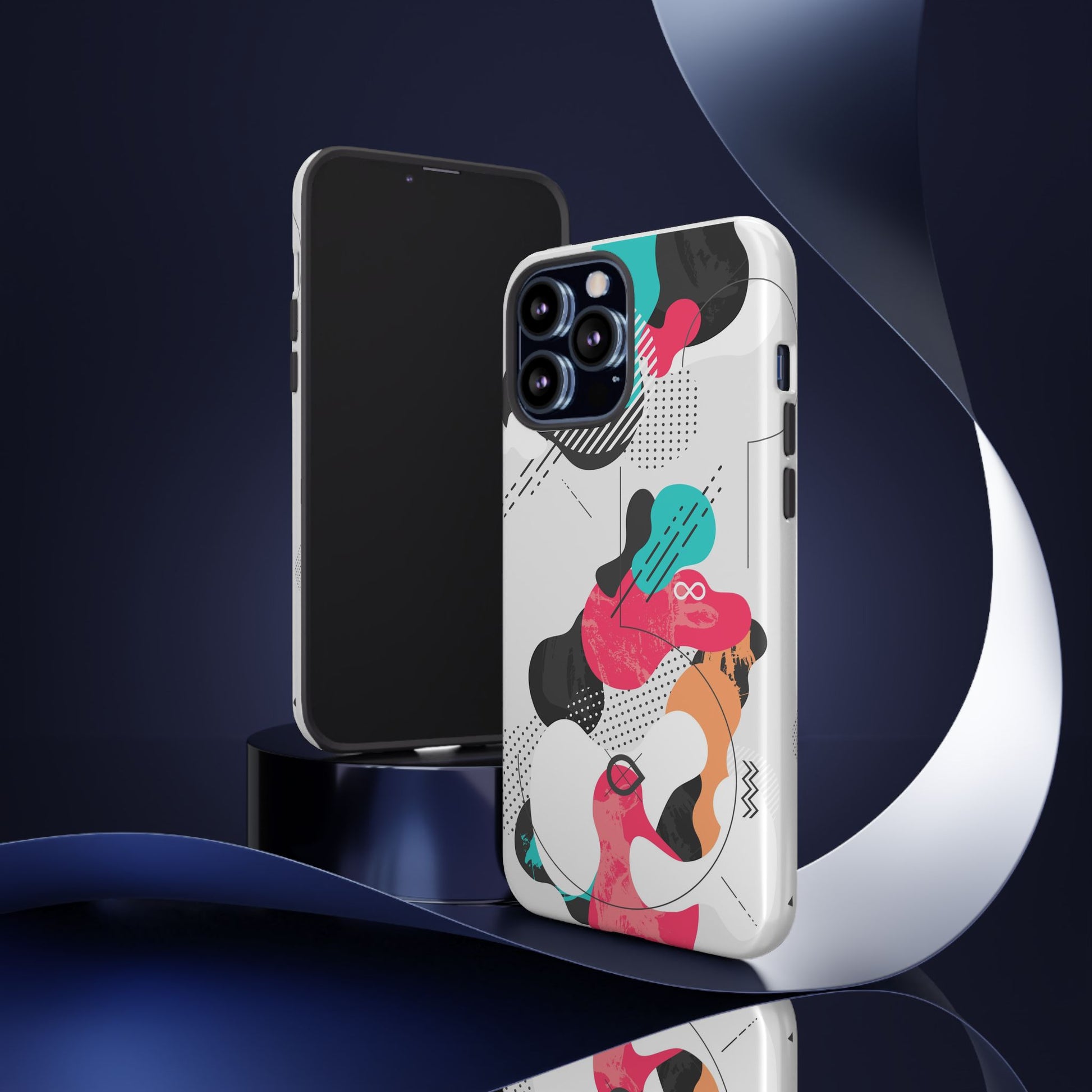 Abstract Art Tough Phone Case (iPhone & Samsung Compatible) - FORMO