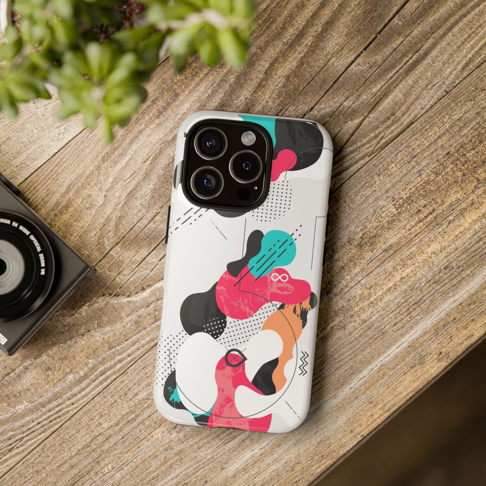 Abstract Art Tough Phone Case (iPhone & Samsung Compatible) - FORMO