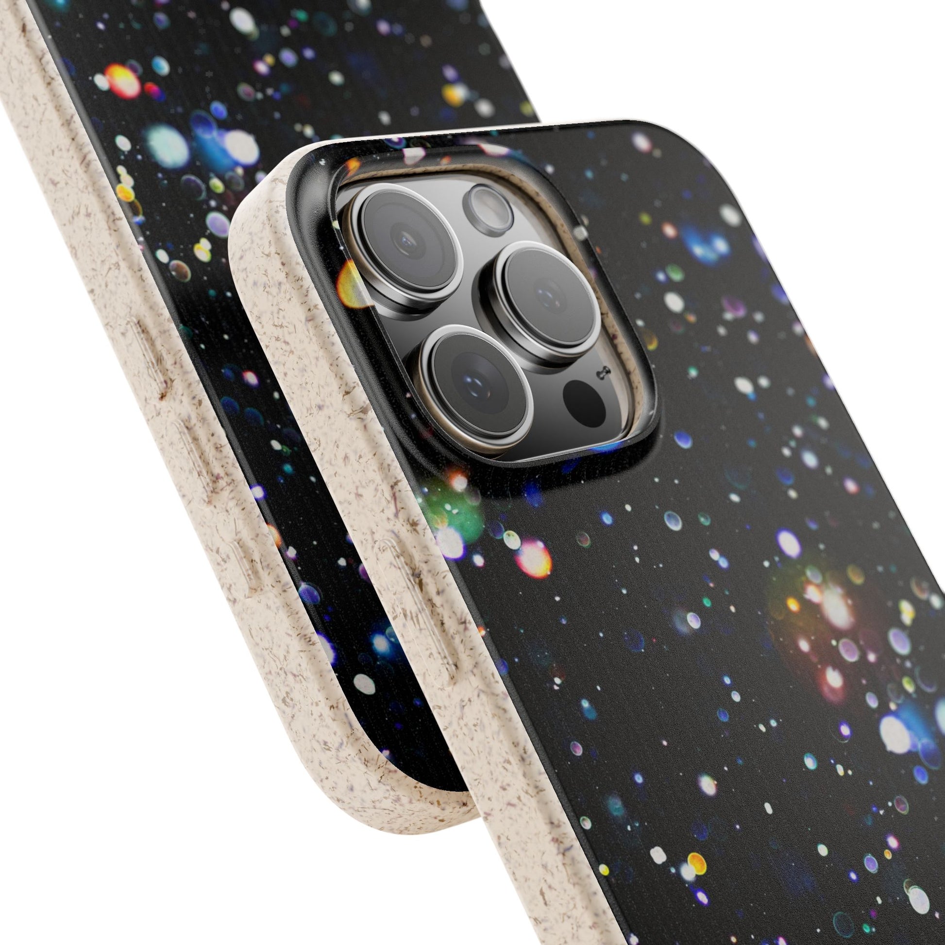 Eco-Friendly Phone Cases, Galaxy Print Biodegradable Cases, Sustainable Phone Accessories, Green Gifts for Her, Space Lover Gift - FORMO