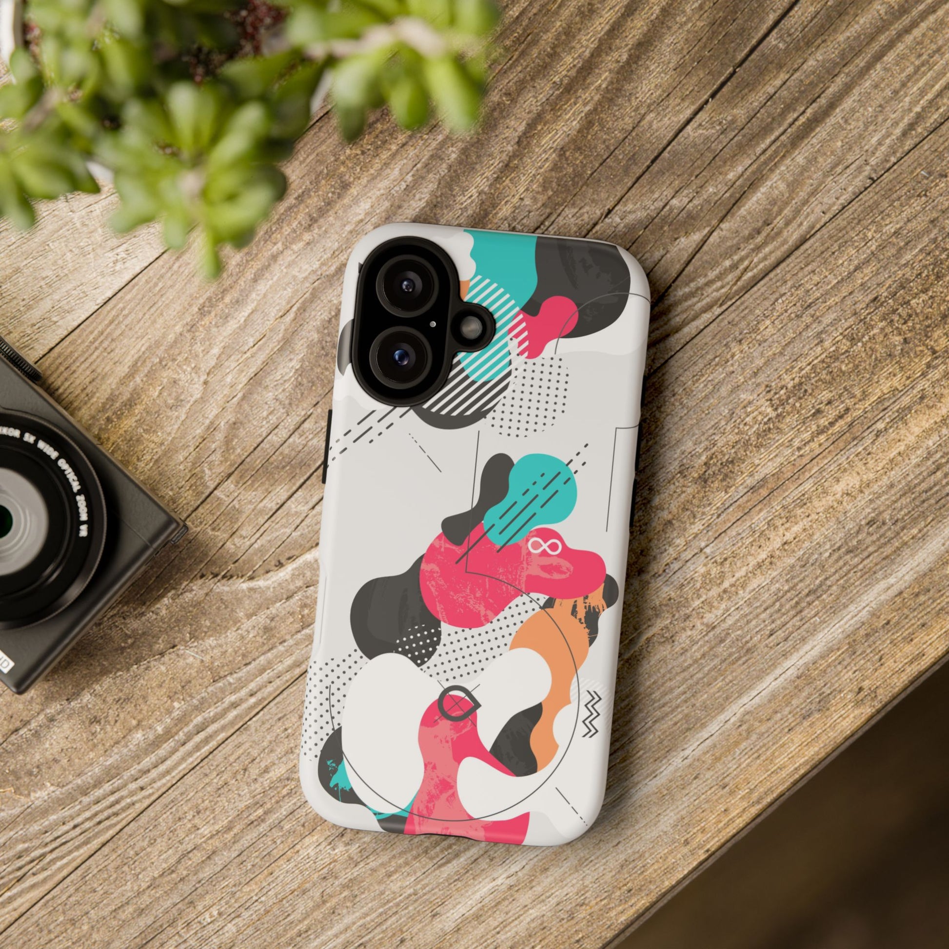 Abstract Art Tough Phone Case (iPhone & Samsung Compatible) - FORMO