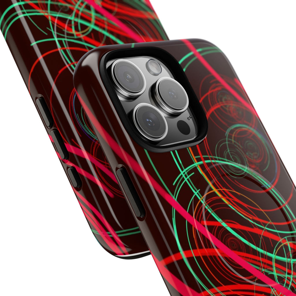 Vibrant Spiral Magnetic Phone Case (iPhone & Samsung Compatible) - FORMO
