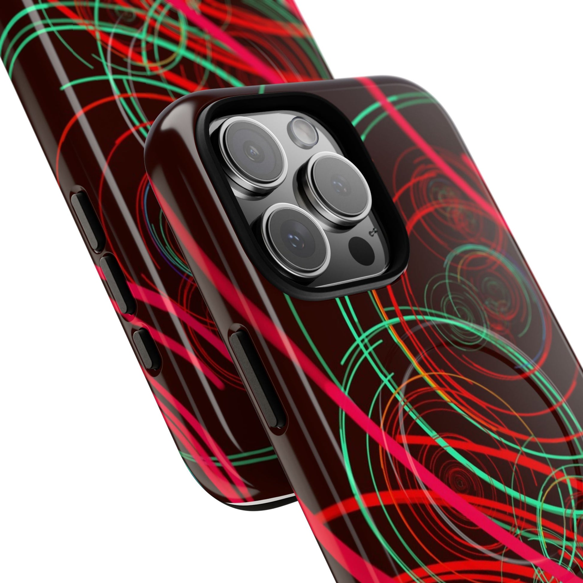 Vibrant Spiral Magnetic Phone Case (iPhone & Samsung Compatible) - FORMO
