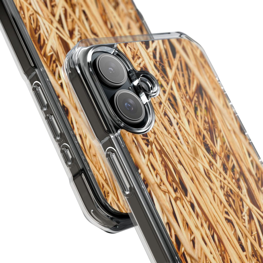 Magnetic Clear Impact Phone Cases for Nature Lovers, Durable Phone Cover, Unique Gift, Eco-Friendly Case, Seasonal Style - FORMO