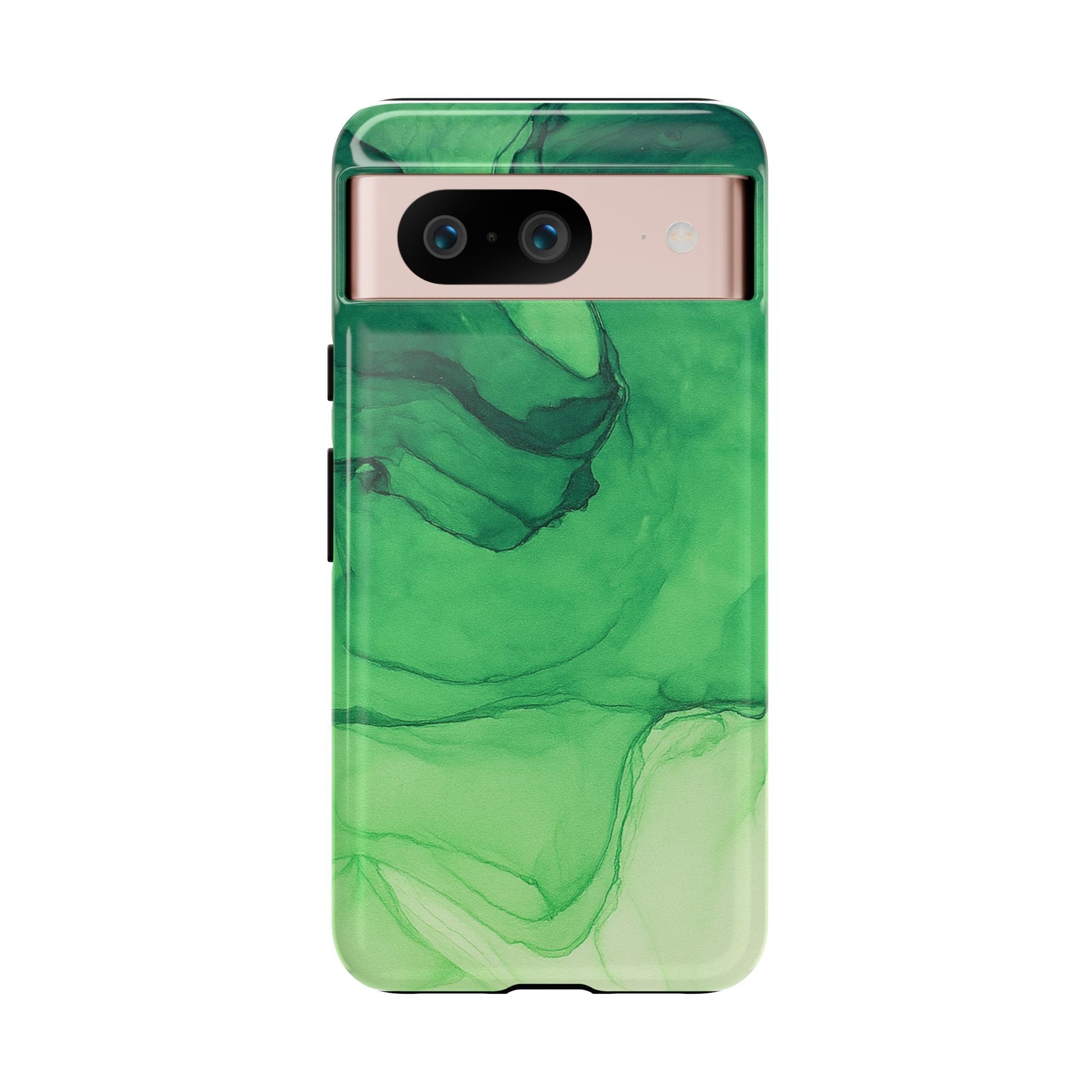 Stylish Phone Case for Nature Lovers, Tough Cases, Green Marble Design, Organic Aesthetic, Unique Gift, Eco-friendly Accessories