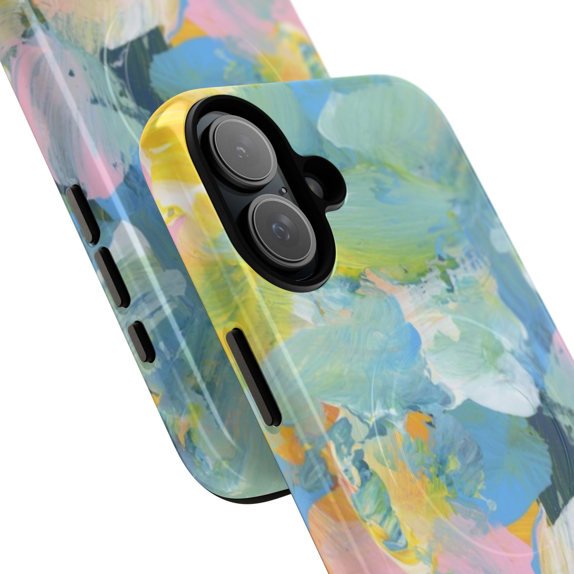Colorful Tough Magnetic Phone Case, Vibrant Phone Protection, Unique Gift for Her, Modern Design, Holiday Gift Idea - FORMO
