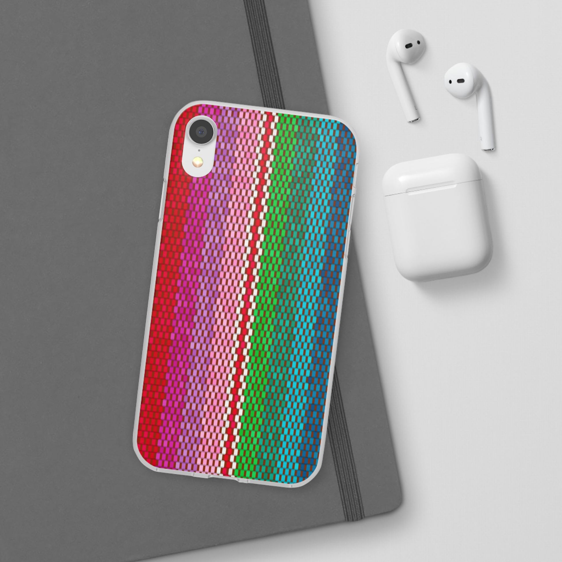 Colorful Striped Flexi Phone Case (iPhone & Samsung Compatible) - FORMO
