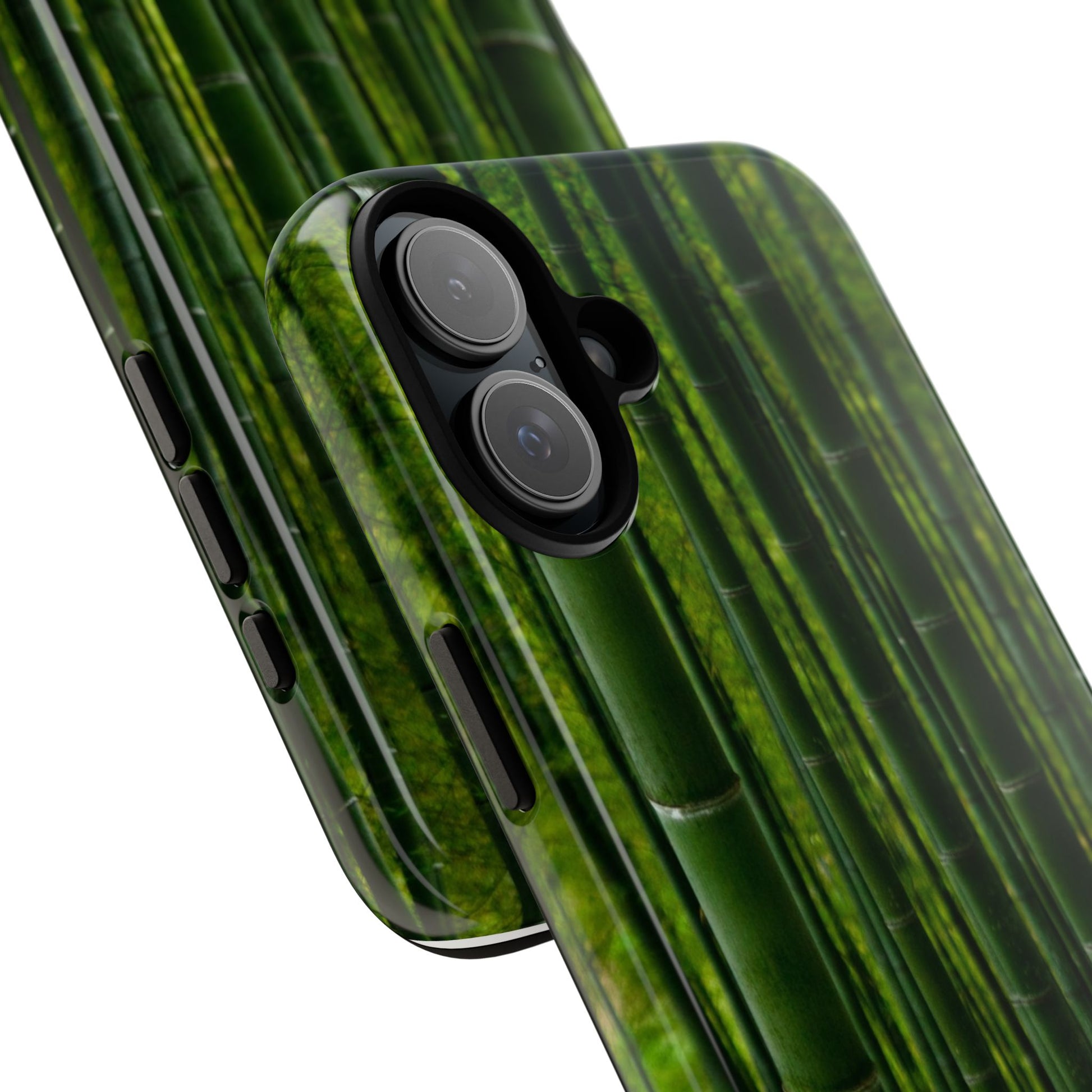 Bamboo Phone Case - Tough Cases, Nature Lover Gift, Eco-Friendly Phone Accessory, Greenery Design, Unique Smartphone Cover - FORMO