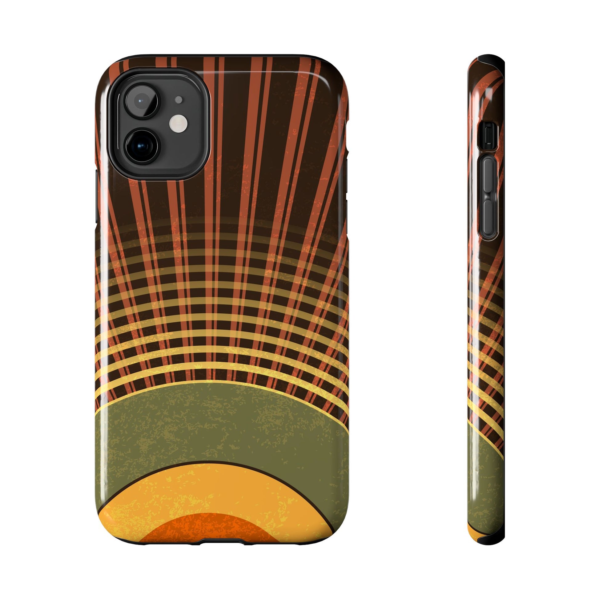 Retro Sunrise Tough Phone Case (iPhone & Samsung Compatible) - FORMO
