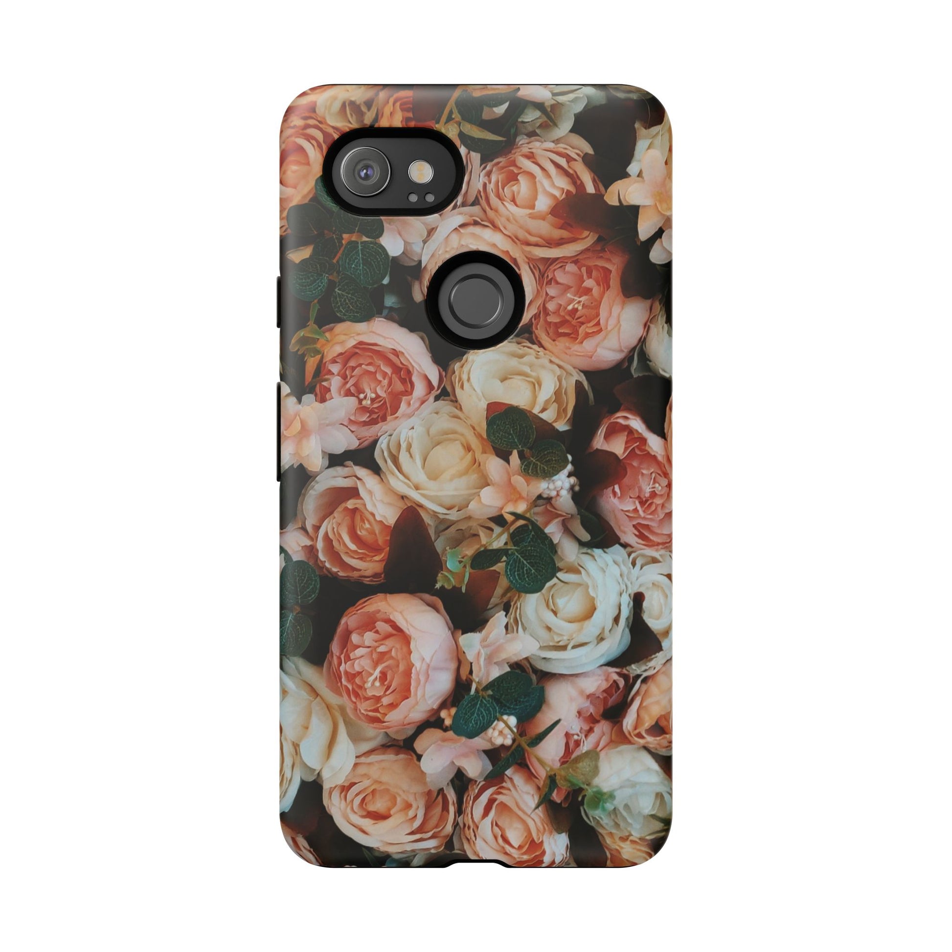 Floral Phone Case - Tough Cases, Rose Design, Floral Protection, Gift for Her, Cute Mobile Cover, Eco-Friendly Case - FORMO