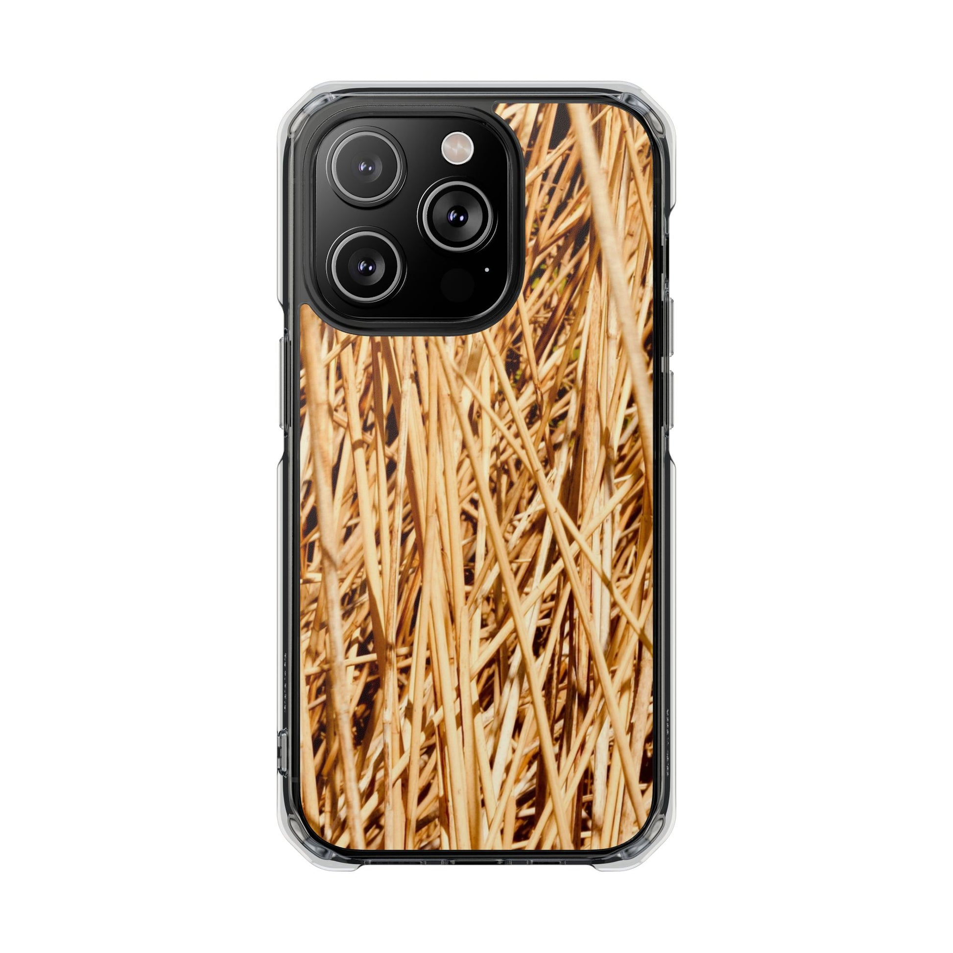 Magnetic Clear Impact Phone Cases for Nature Lovers, Durable Phone Cover, Unique Gift, Eco-Friendly Case, Seasonal Style - FORMO