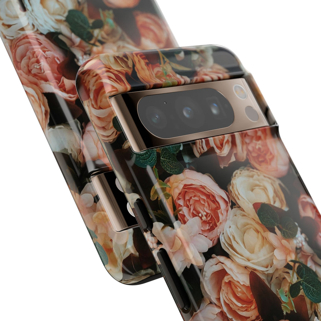 Floral Phone Case - Tough Cases, Rose Design, Floral Protection, Gift for Her, Cute Mobile Cover, Eco-Friendly Case - FORMO
