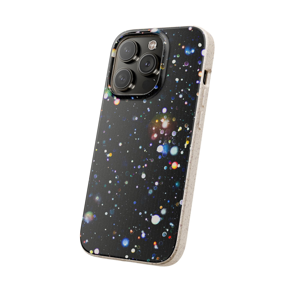 Eco-Friendly Phone Cases, Galaxy Print Biodegradable Cases, Sustainable Phone Accessories, Green Gifts for Her, Space Lover Gift - FORMO