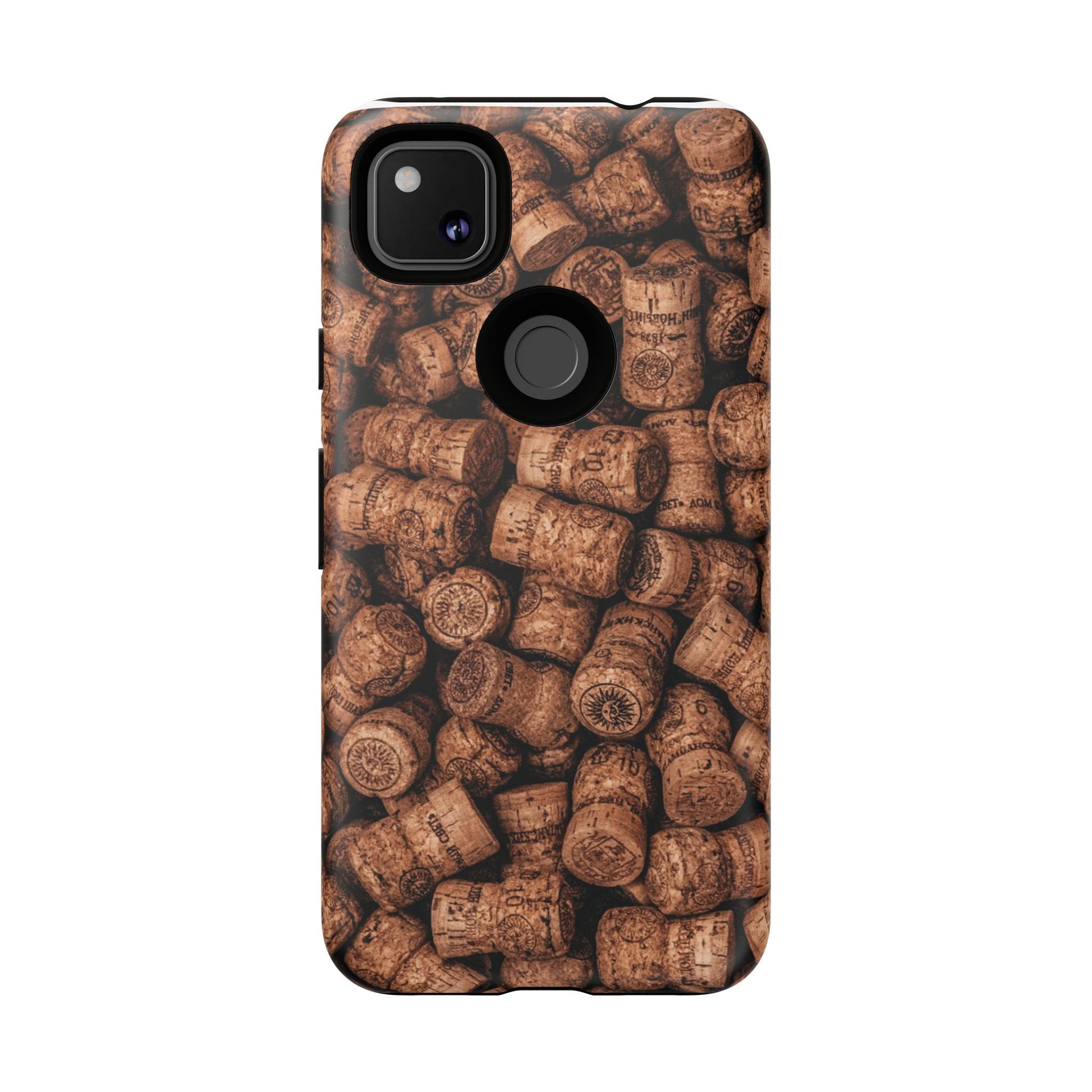 Cork Pattern Phone Case - Eco-Friendly, Vintage Style, Rustic Gifts for Wine Lovers, Housewarming, Birthday, Unique Gift - FORMO
