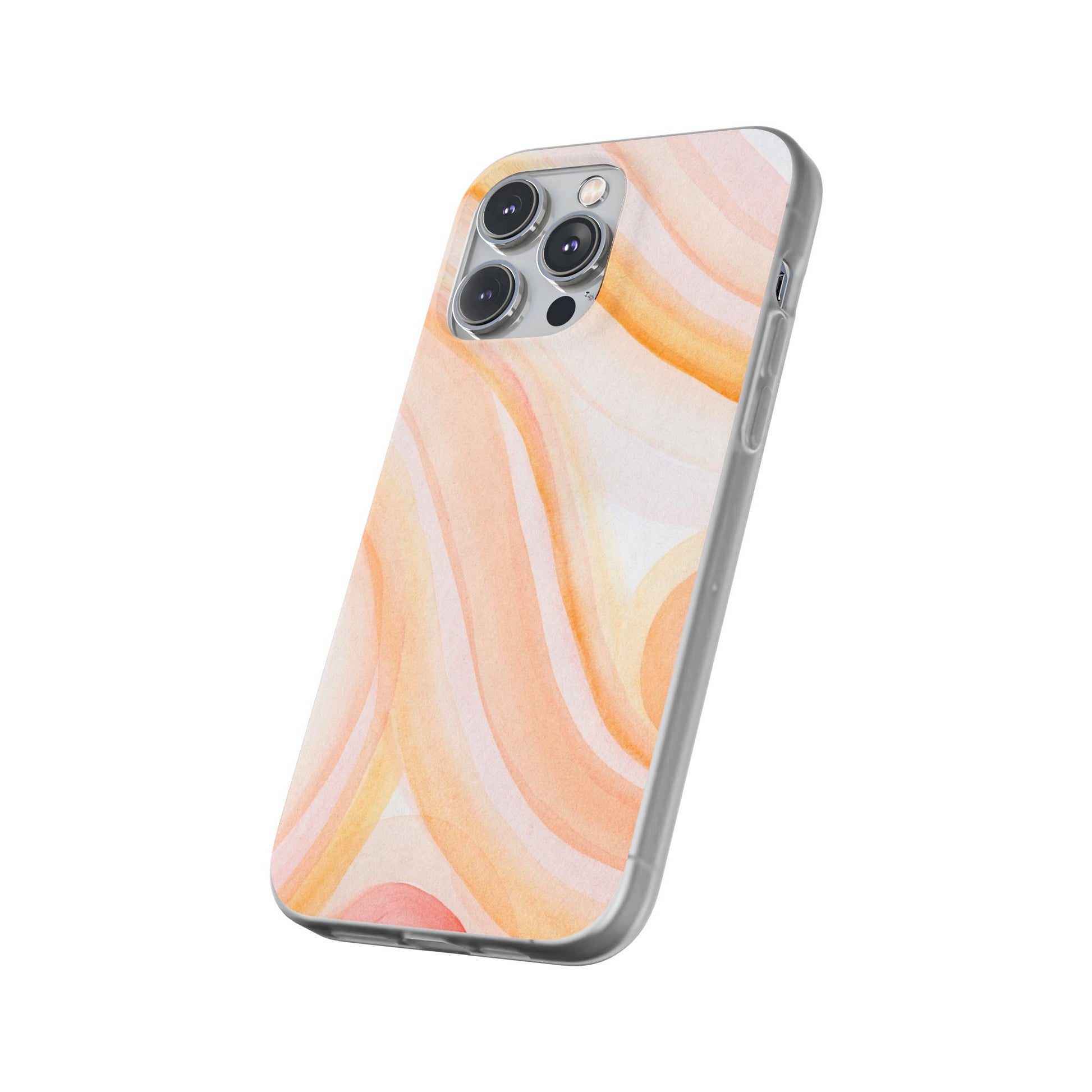 Aesthetic Phone Case, Soft Pastel Flexible Cover, Trendy Mobile Accessories, Gift for Her, Cute Phone Protection - FORMO