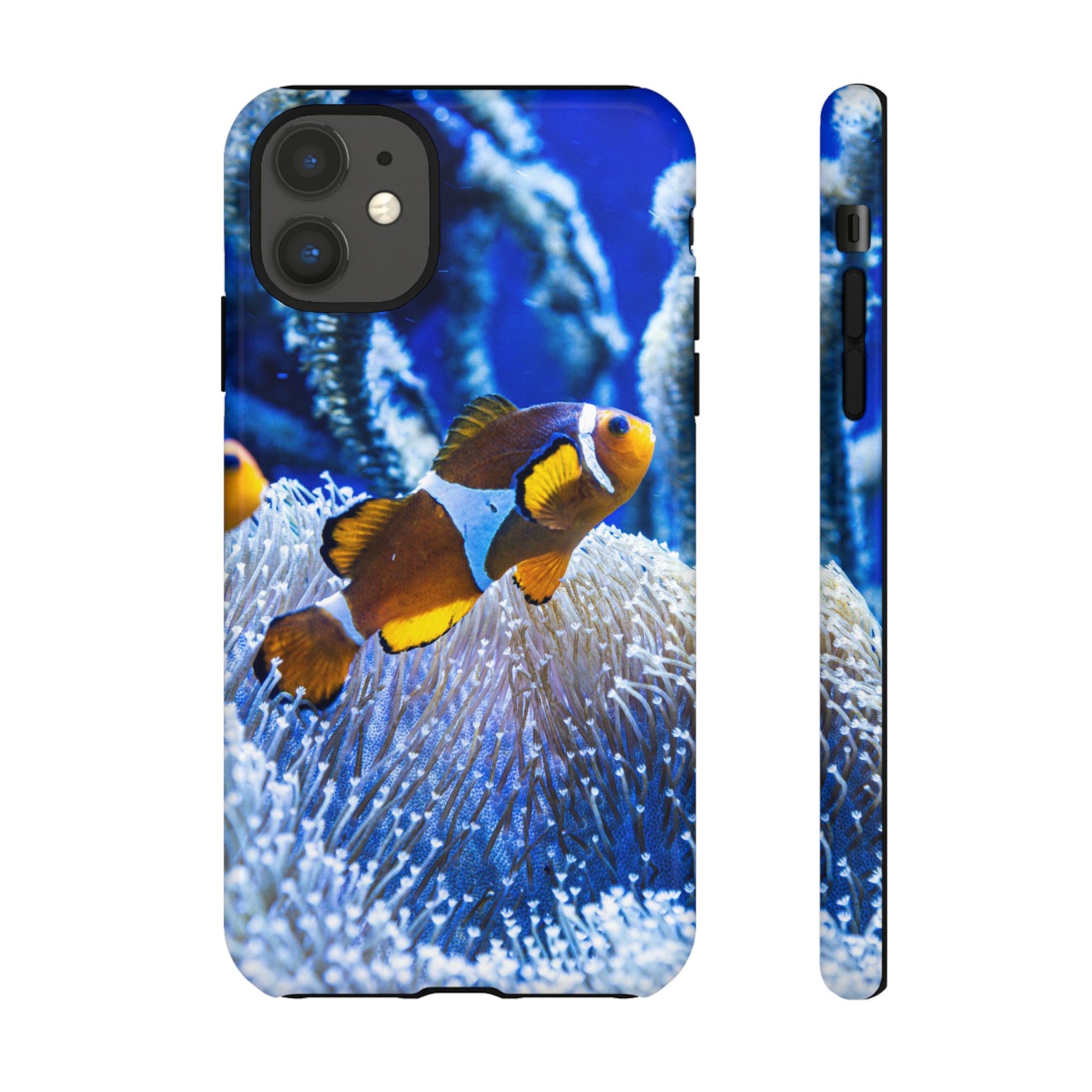 Colorful Marine Life Phone Case, Fish Case, Ocean Lover Gift, Underwater Art, Unique Phone Cover, Tough Phone Protector - FORMO