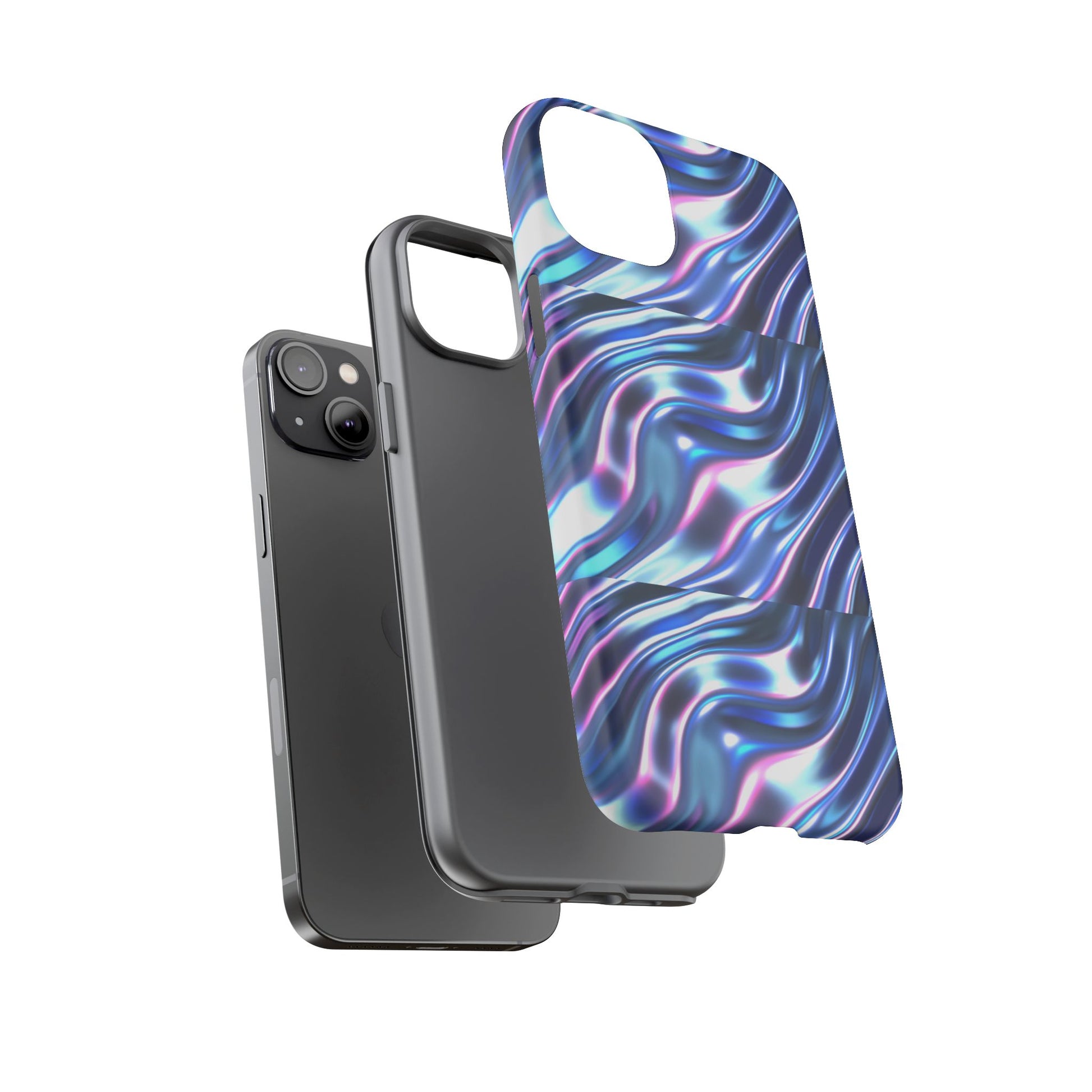 Iridescent Glossy Tough Phone Case (iPhone, Samsung & Google Pixel Compatible) - FORMO