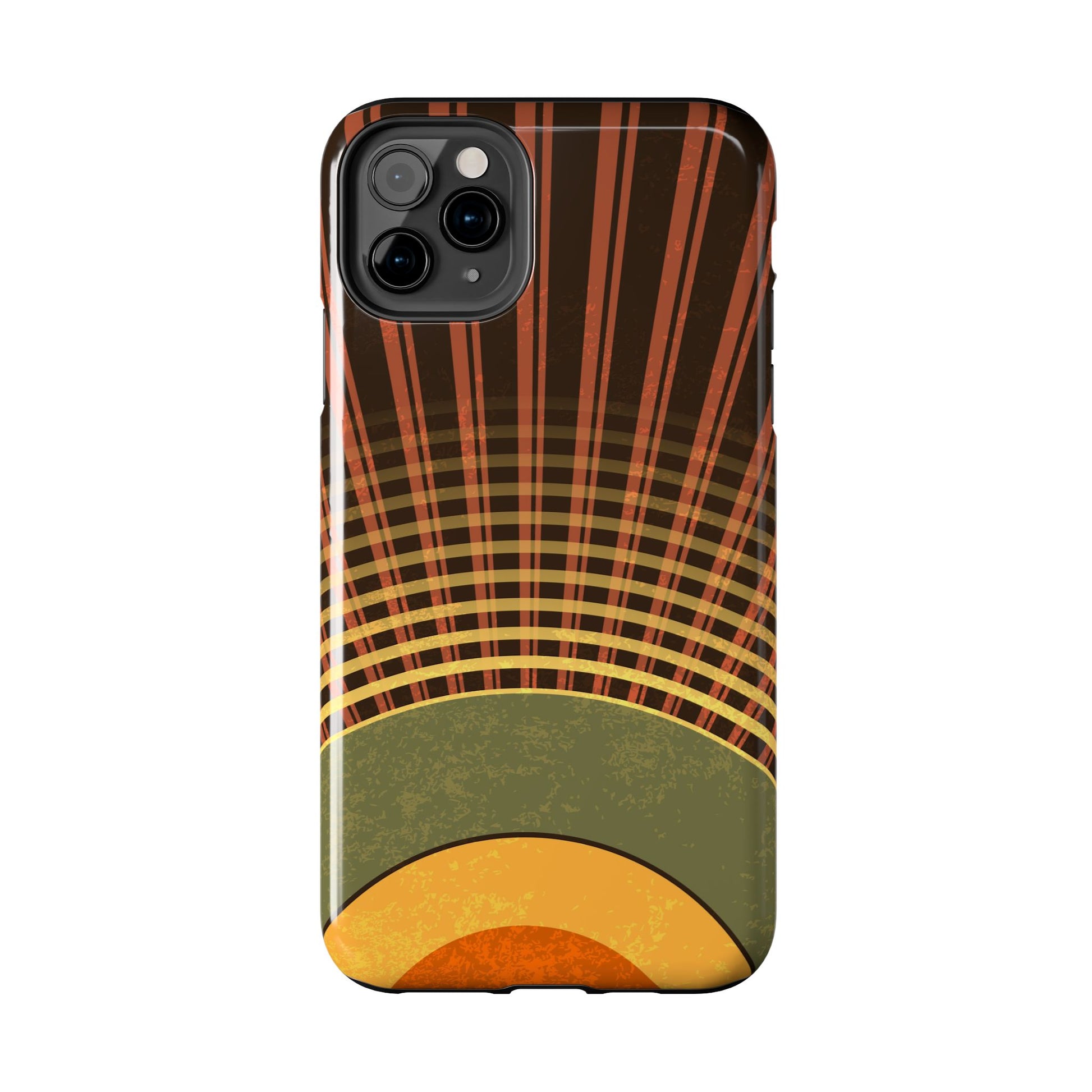 Retro Sunrise Tough Phone Case (iPhone & Samsung Compatible) - FORMO