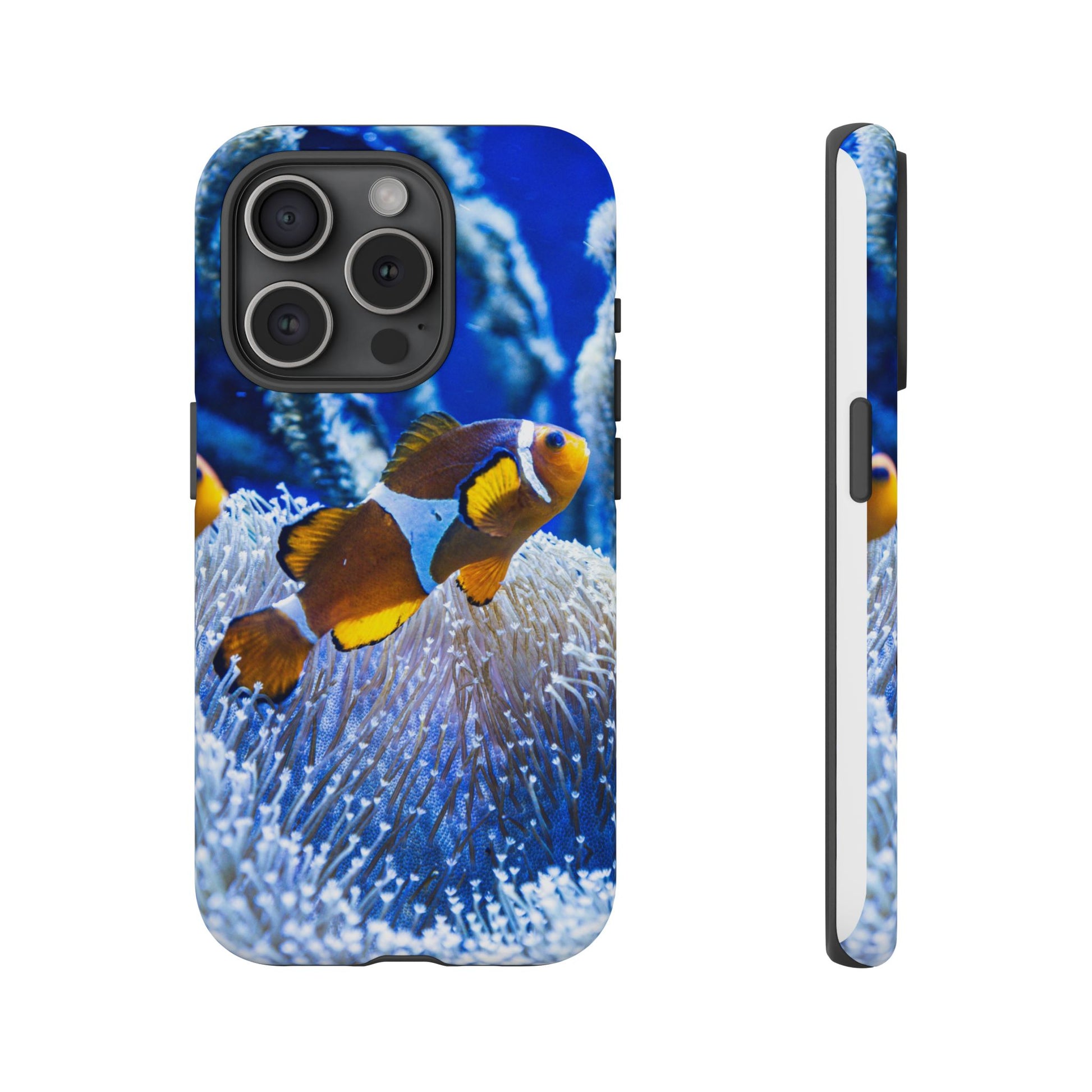Colorful Marine Life Phone Case, Fish Case, Ocean Lover Gift, Underwater Art, Unique Phone Cover, Tough Phone Protector - FORMO