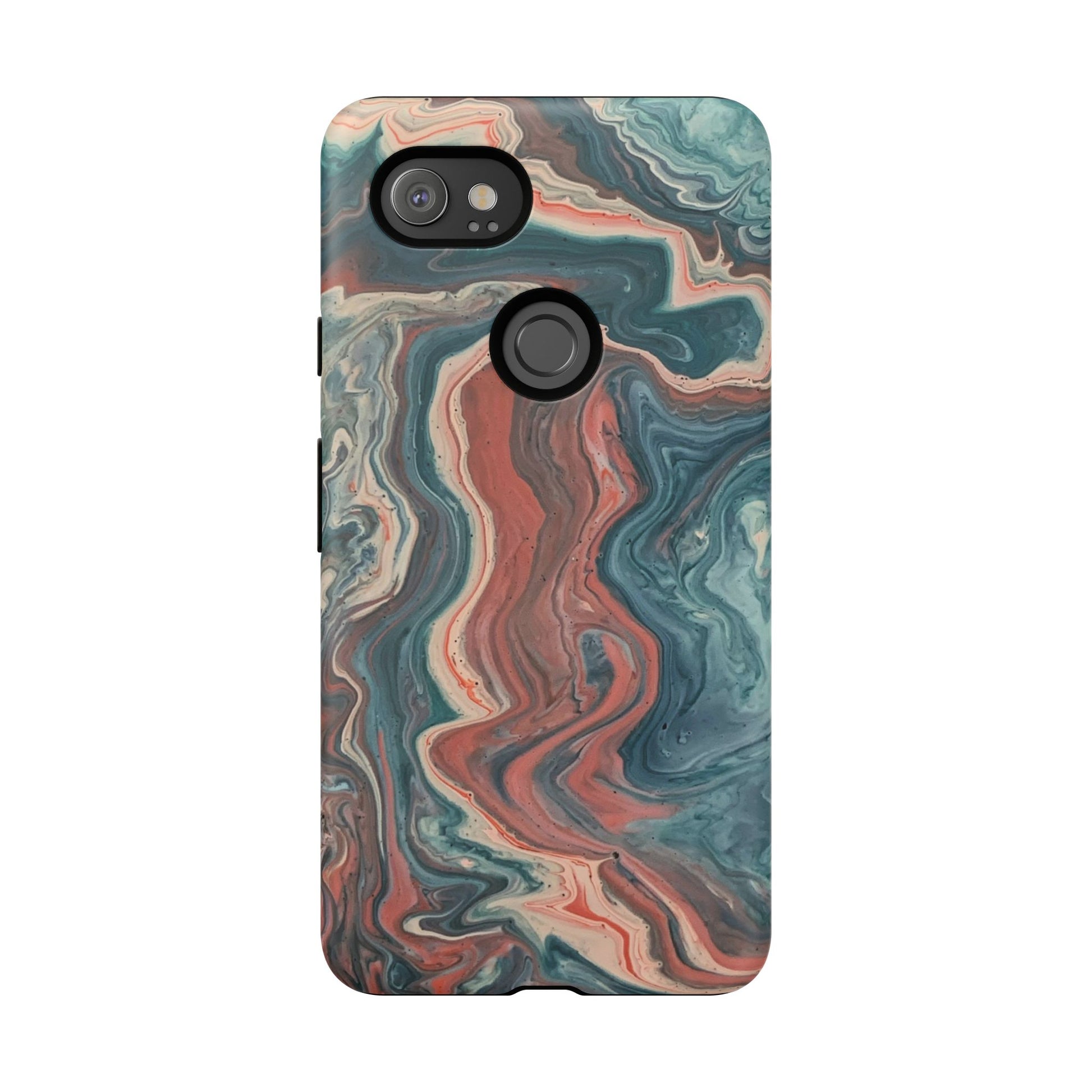 Artistic Phone Case, Tough Cases for Stylish Protection, Marble Design, Trendy Gift for Phone Lovers, Unique Cell Phone Accessory - FORMO