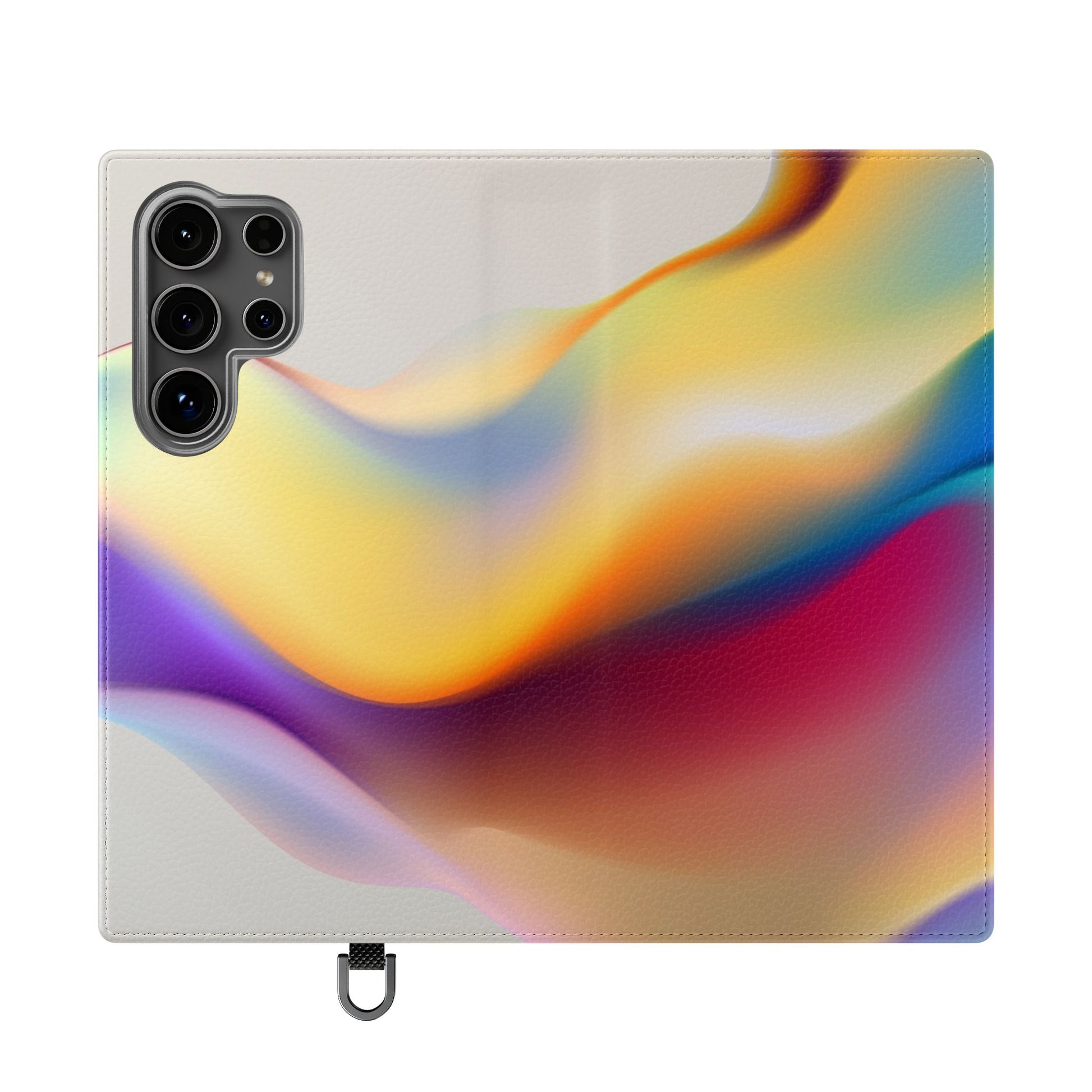 Abstract Gradient Wave Phone Wallet Case (iPhone & Samsung Compatible) - FORMO