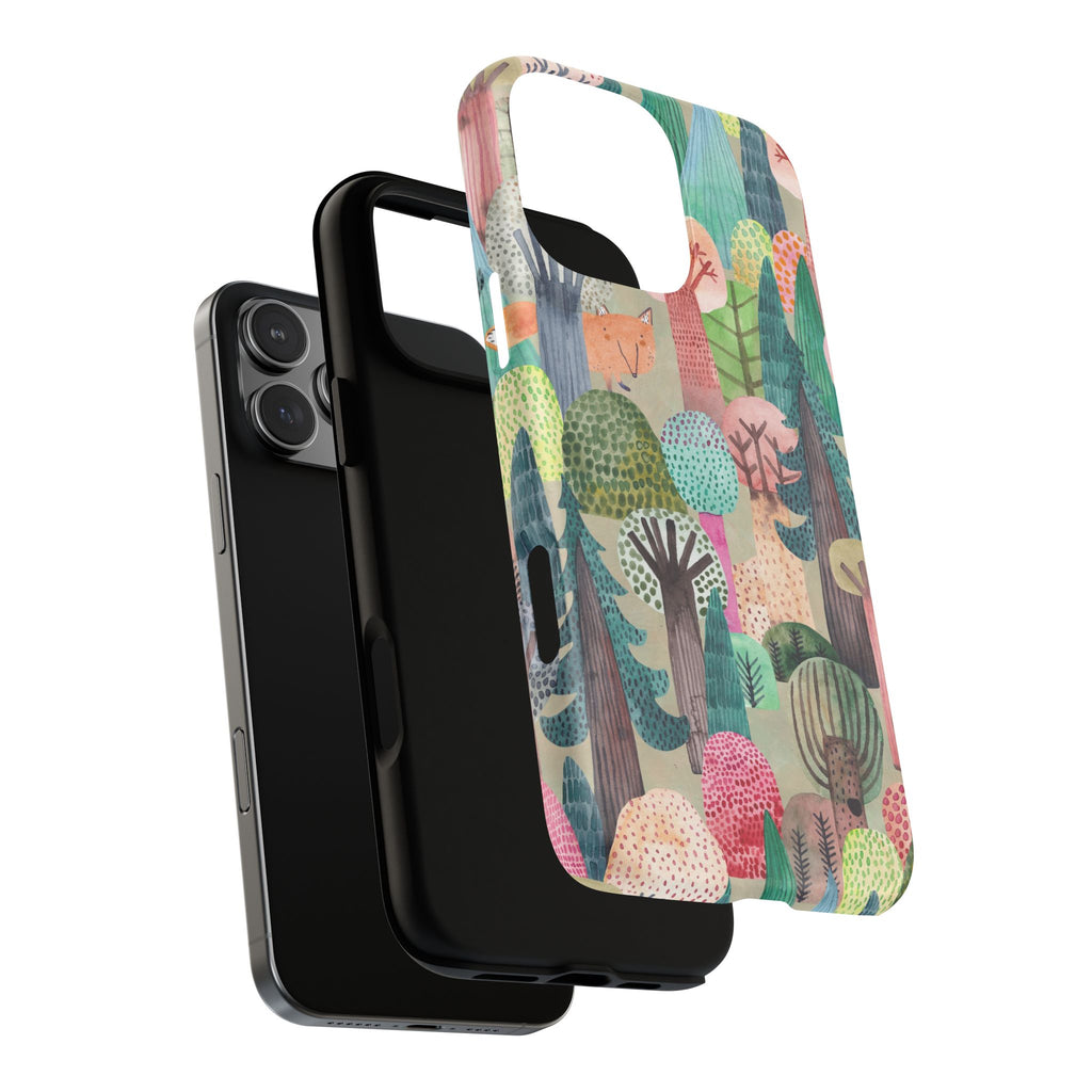 Whimsical Forest Tough Magnetic Phone Case (iPhone Compatible) - FORMO