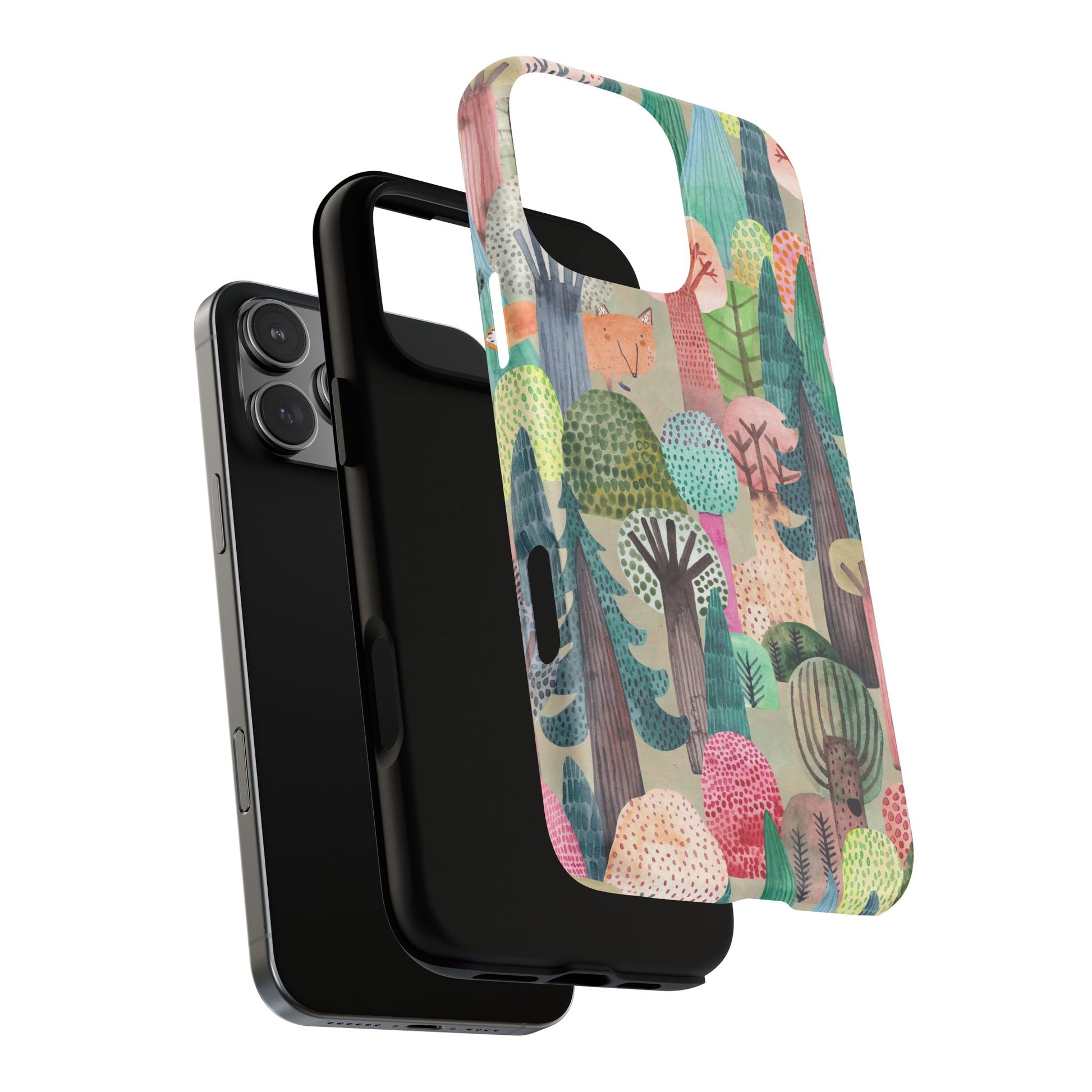 Whimsical Forest Tough Magnetic Phone Case (iPhone Compatible) - FORMO