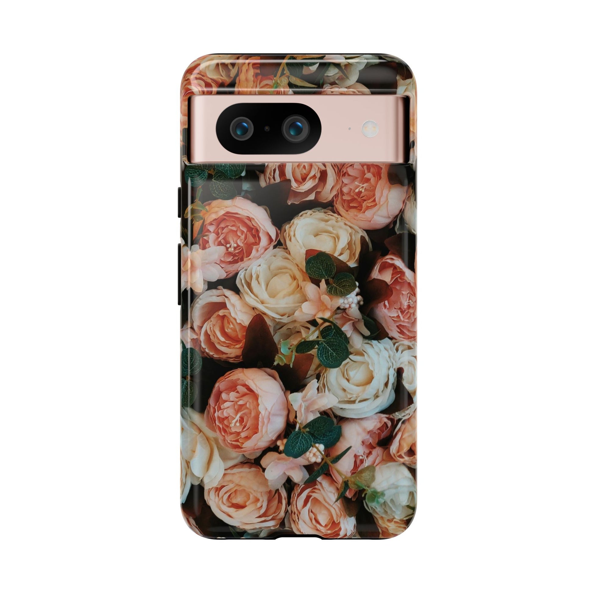 Floral Phone Case - Tough Cases, Rose Design, Floral Protection, Gift for Her, Cute Mobile Cover, Eco-Friendly Case - FORMO