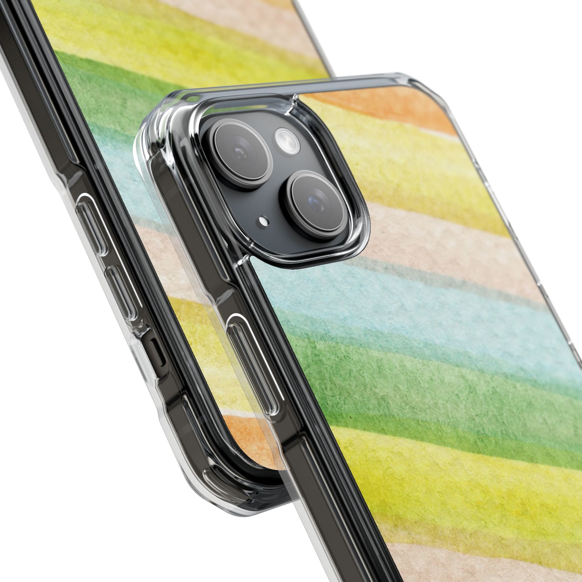 Colorful Watercolor Magnetic Phone Case for Impact Protection, Cute Phone Cover, Stylish Case for Gifts, Birthday, or Everyday Use - FORMO