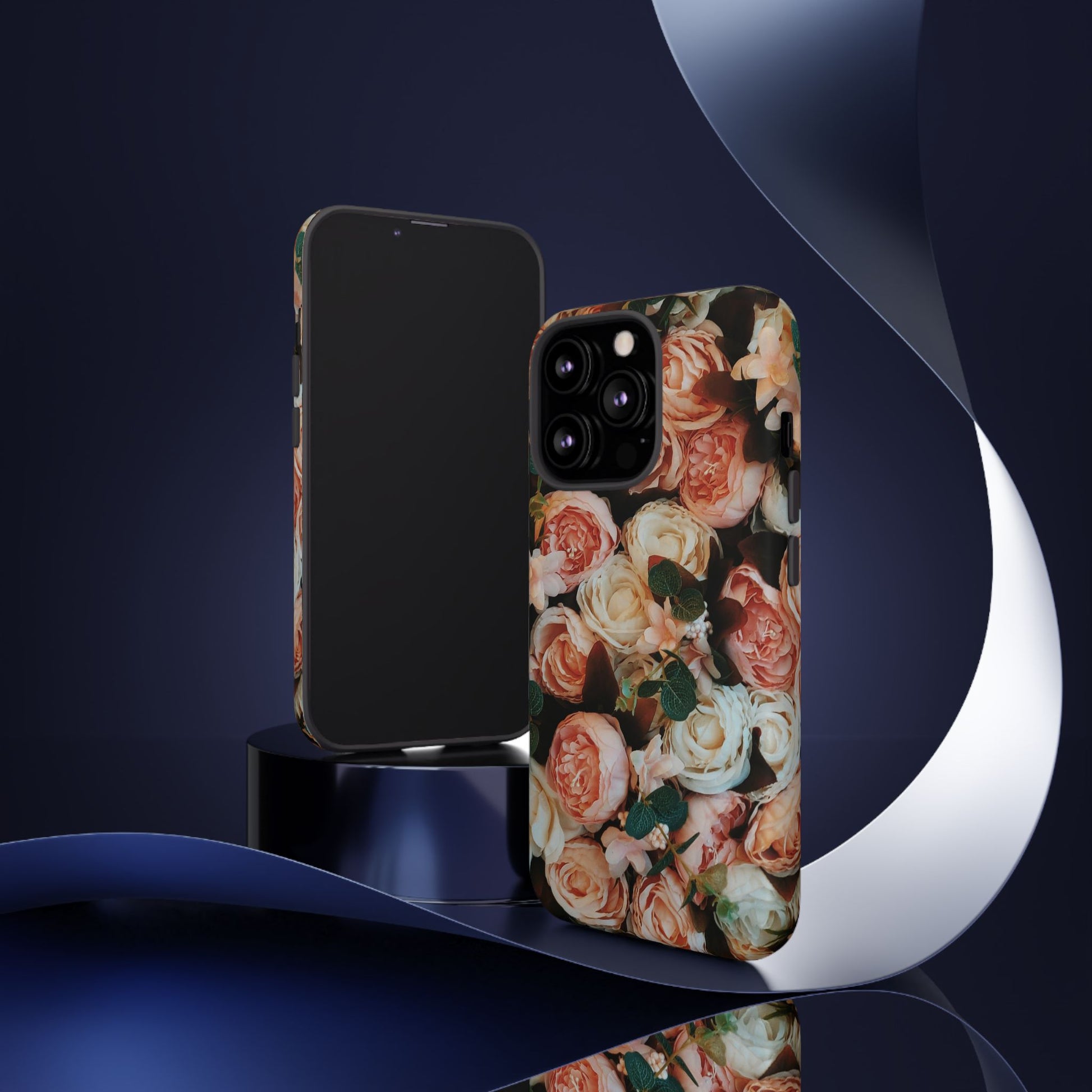 Floral Phone Case - Tough Cases, Rose Design, Floral Protection, Gift for Her, Cute Mobile Cover, Eco-Friendly Case - FORMO