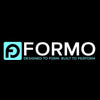 FORMO logo with tagline on a black background
